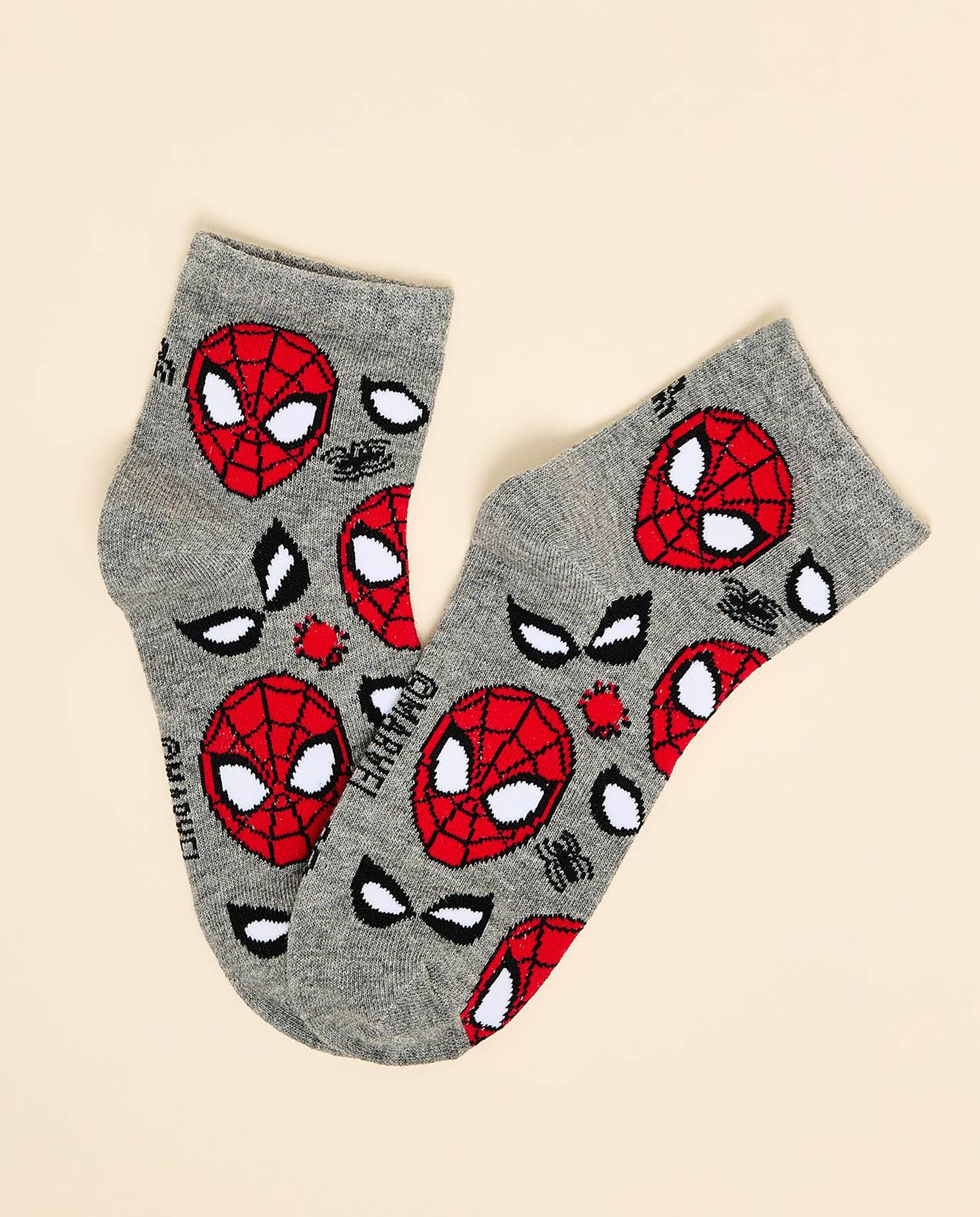 3 Pack Spider-Man Ankle Socks