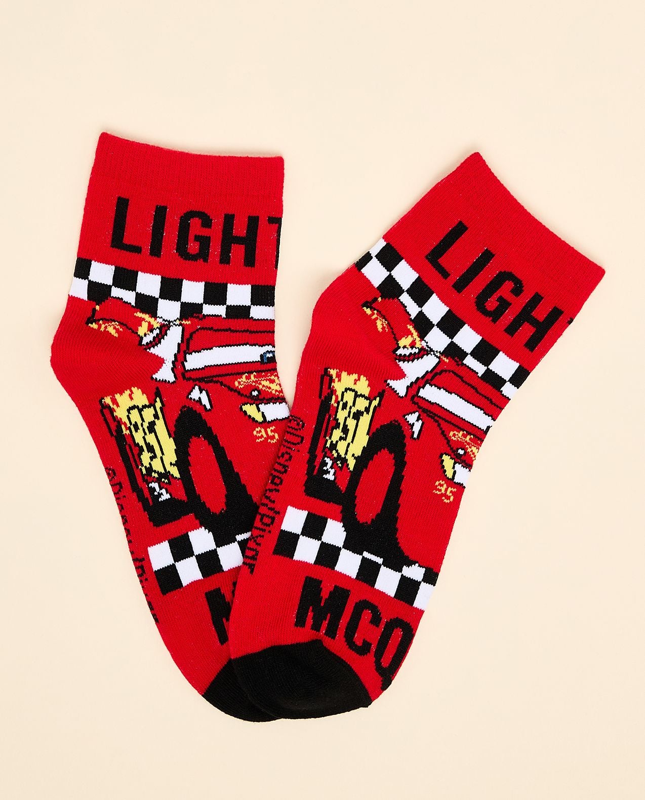 3 Pack Cars Print Ankle Socks