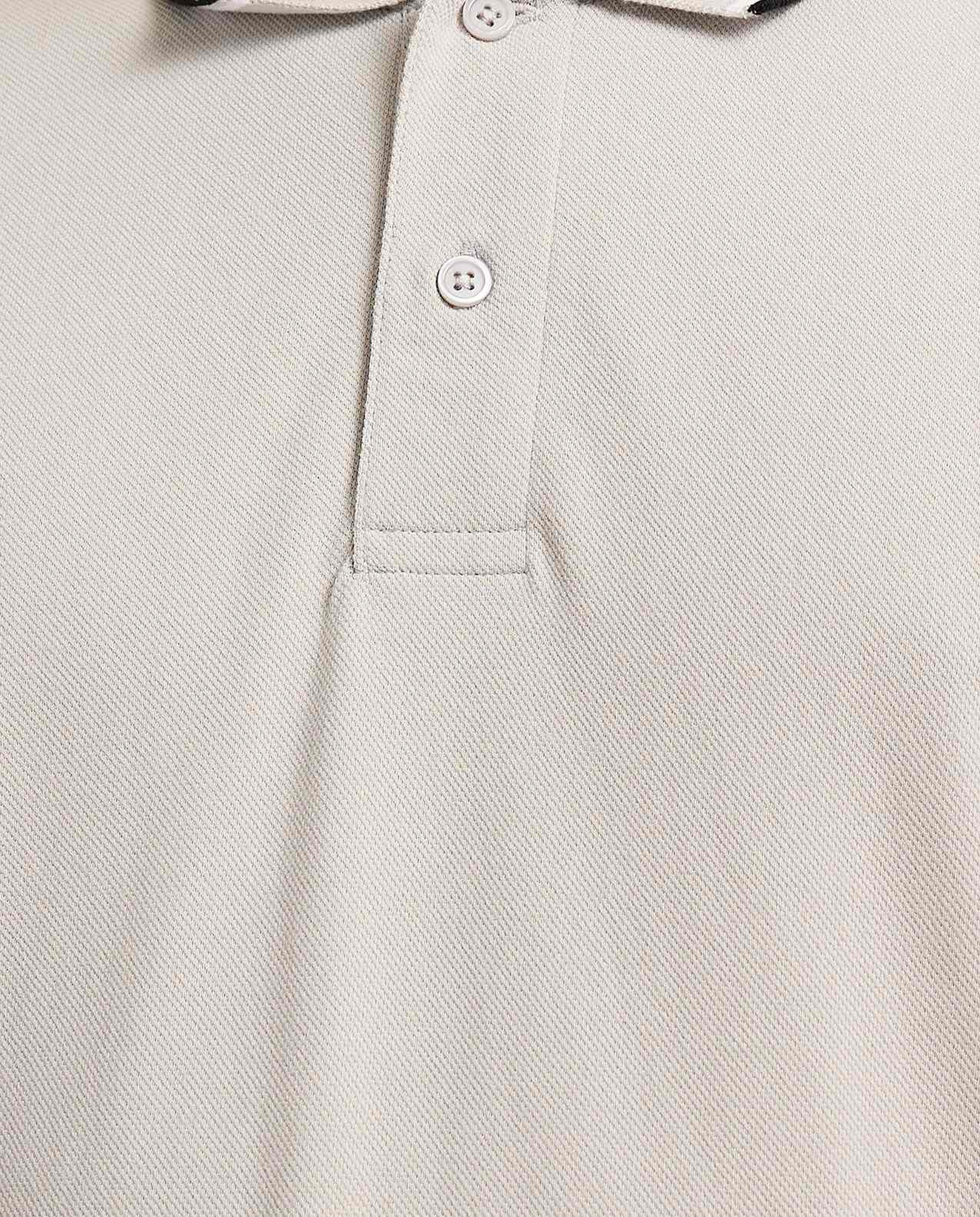 Contrast Tipping Polo T-Shirt with Short Sleeves