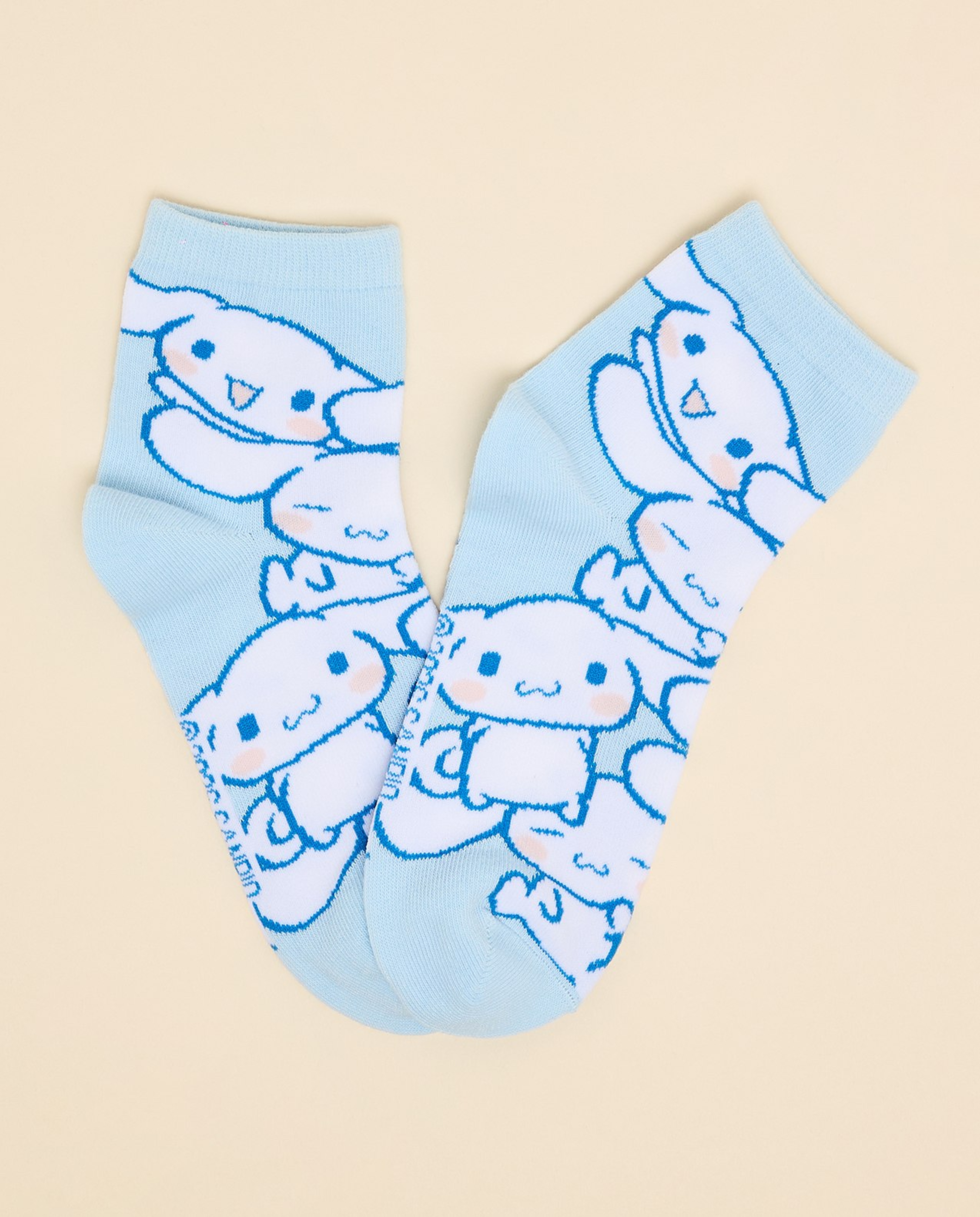 جوارب قصيرة بطبعة سينامورول - 3 أزواج