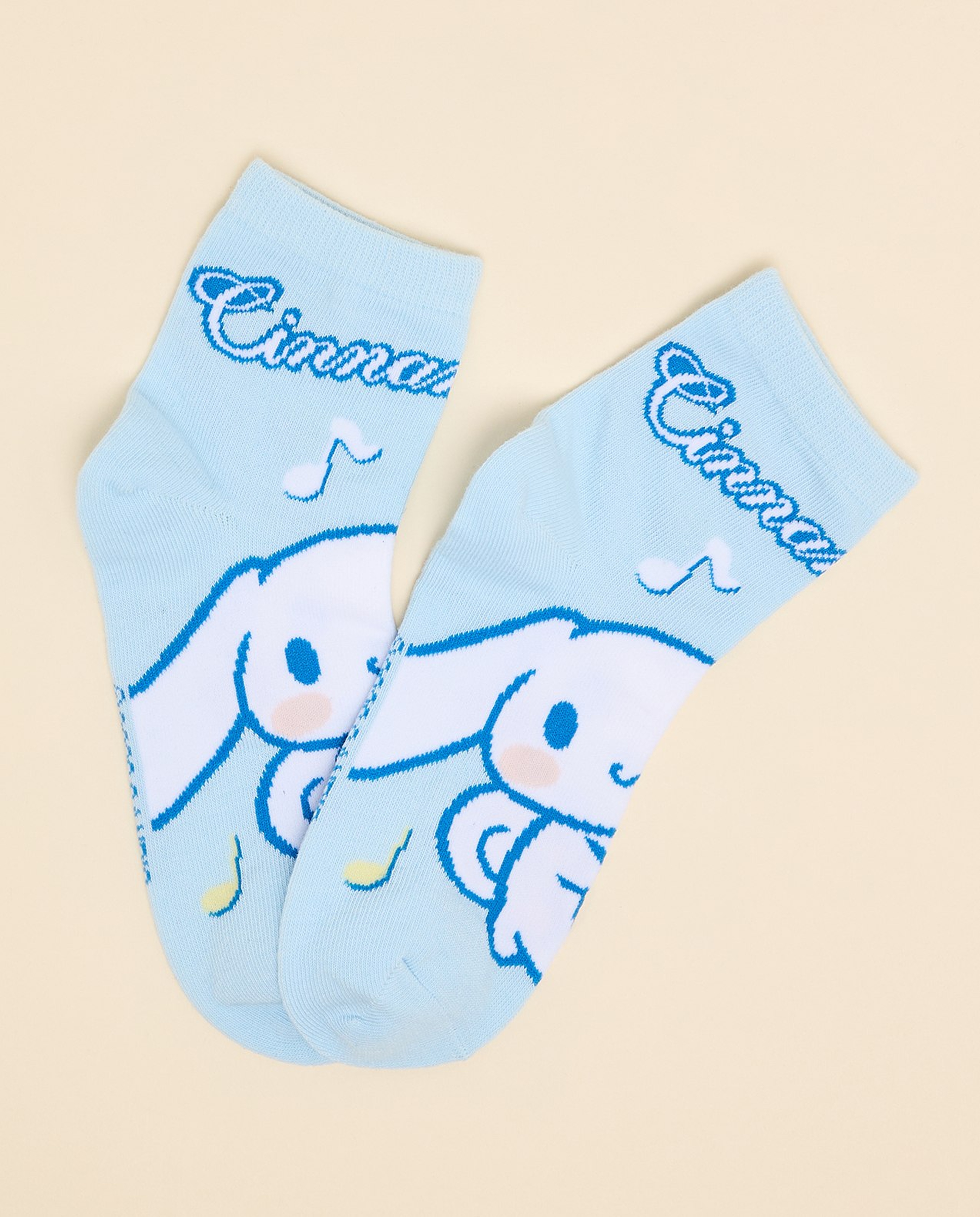 جوارب قصيرة بطبعة سينامورول - 3 أزواج
