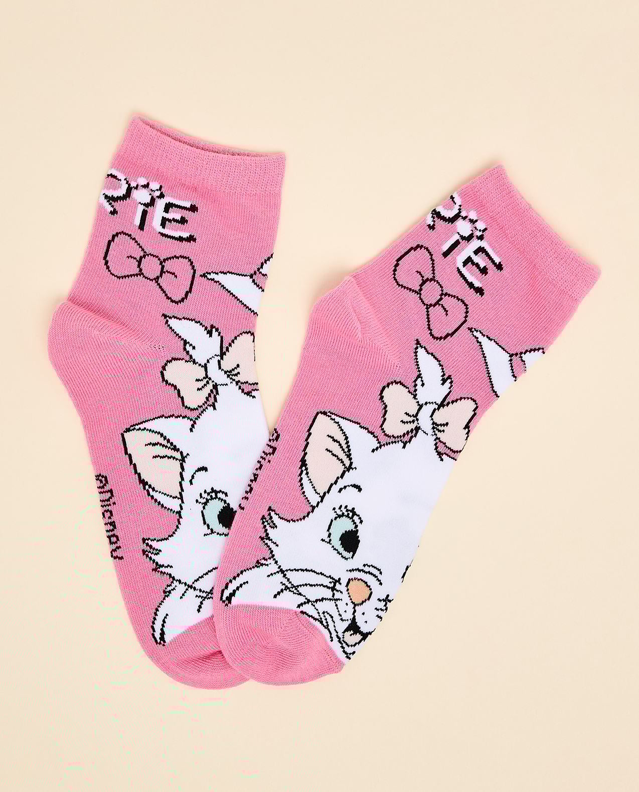 3 Pack Marie Print Ankle Socks