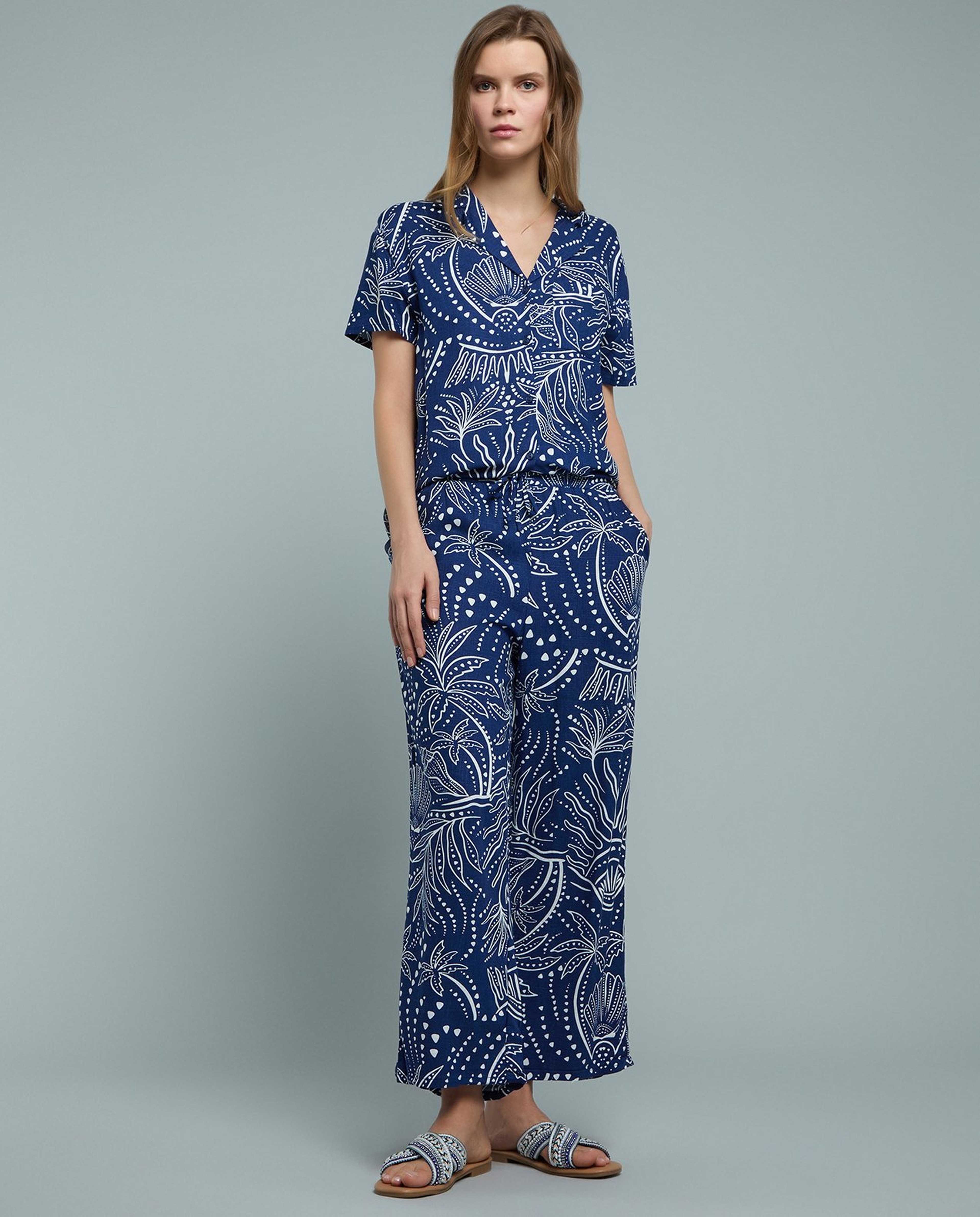 Embellished Flat Sandals