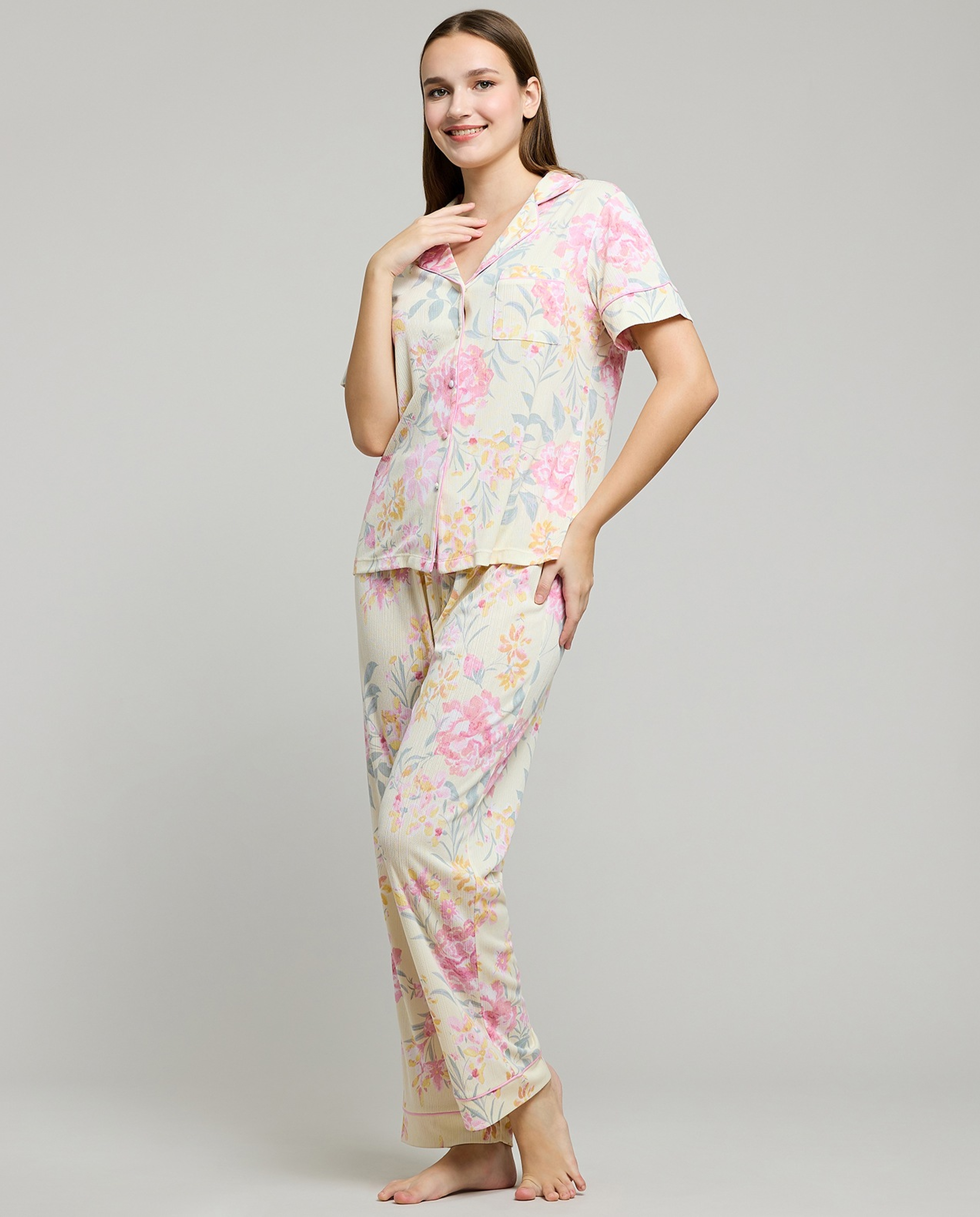Printed Pyjama Set