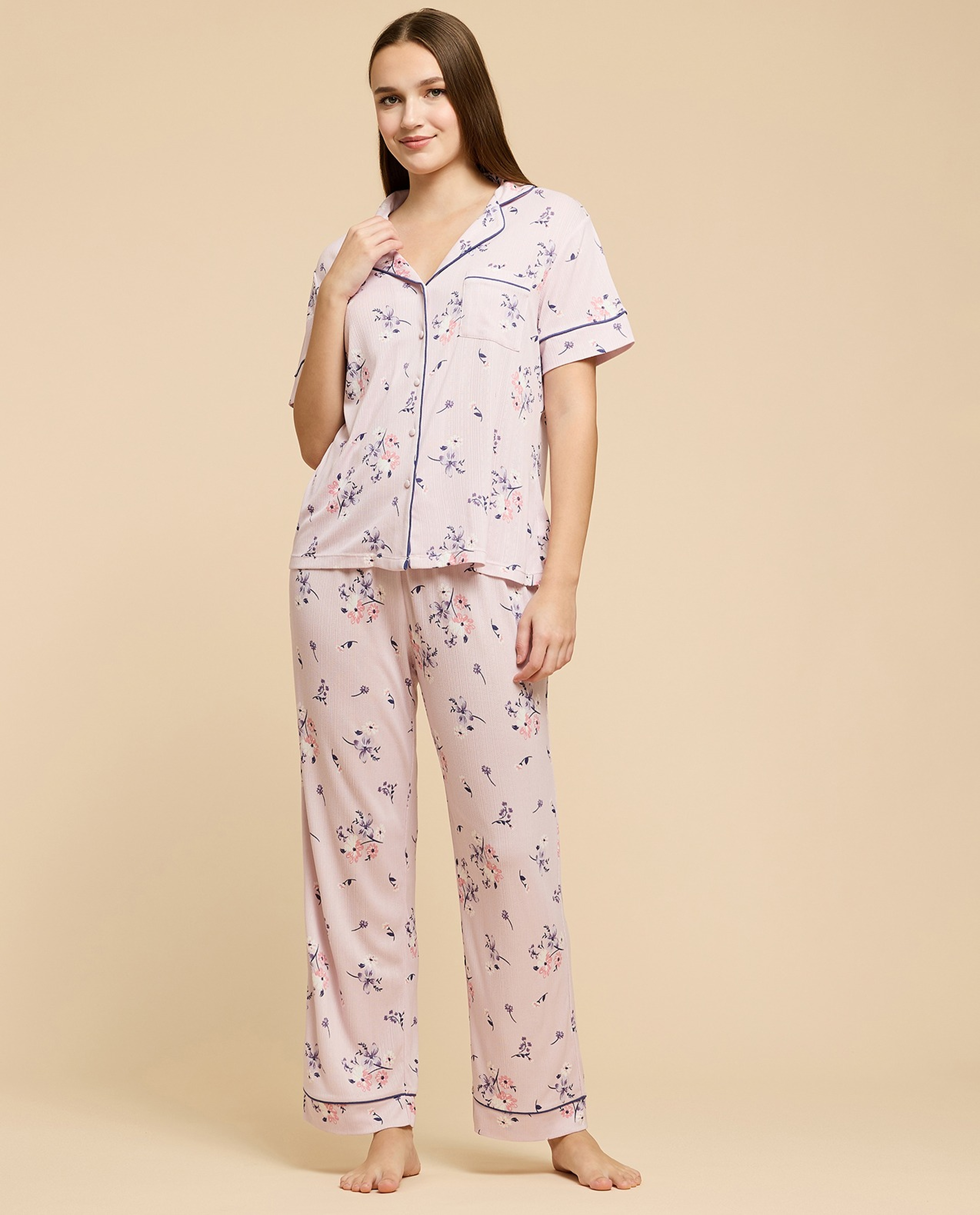 Printed Pyjama Set