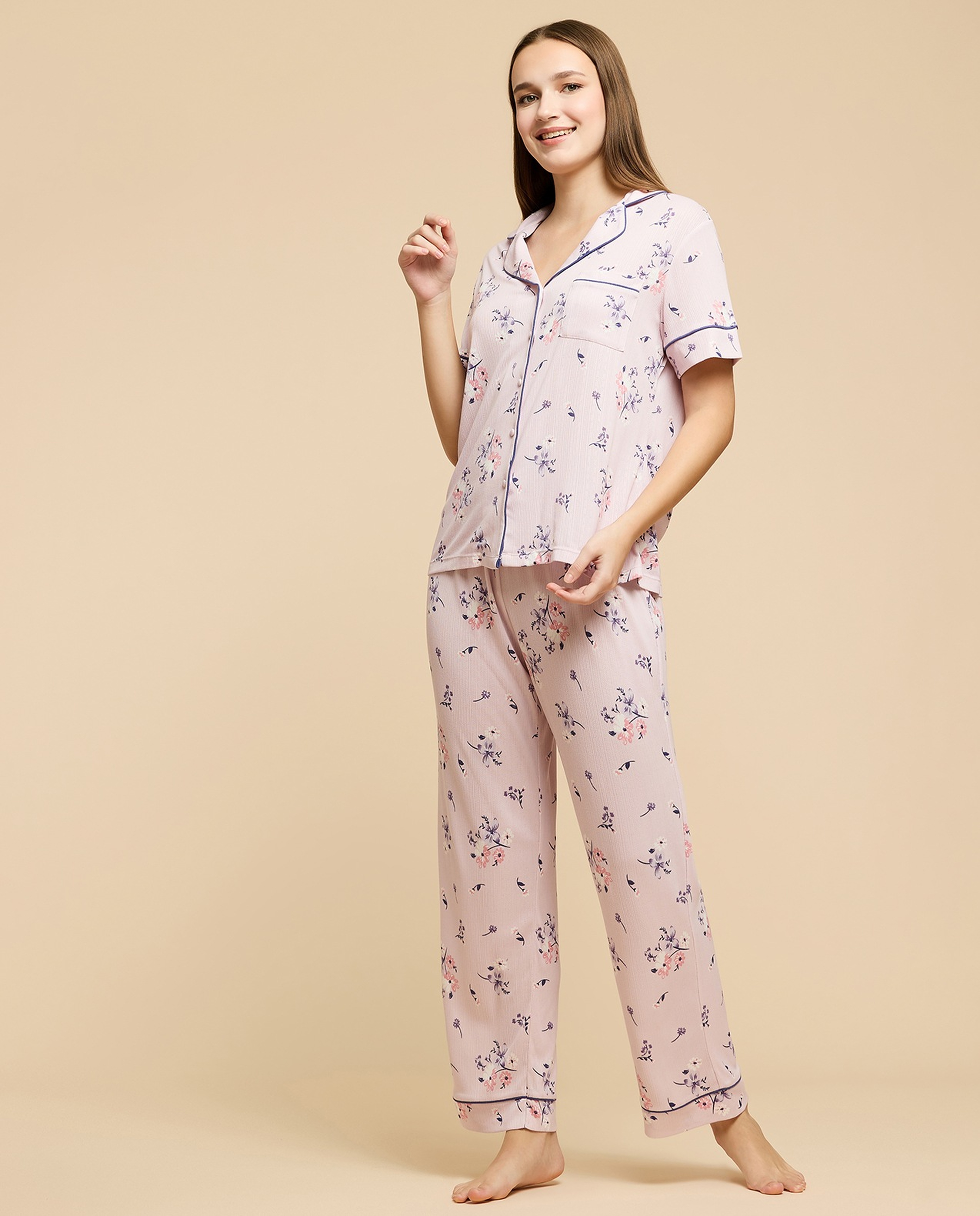 Printed Pyjama Set