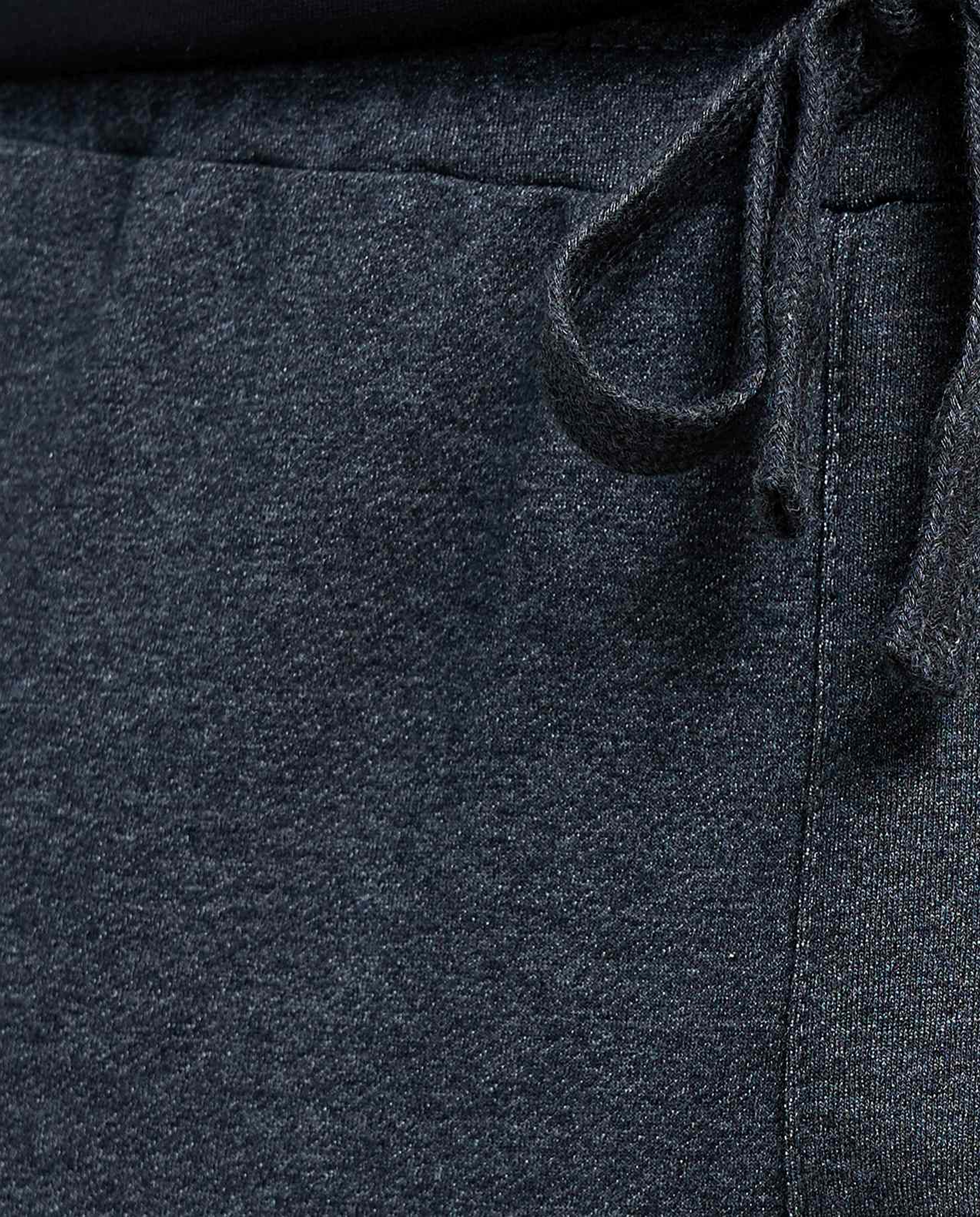 Solid Joggers with Drawstring Waist