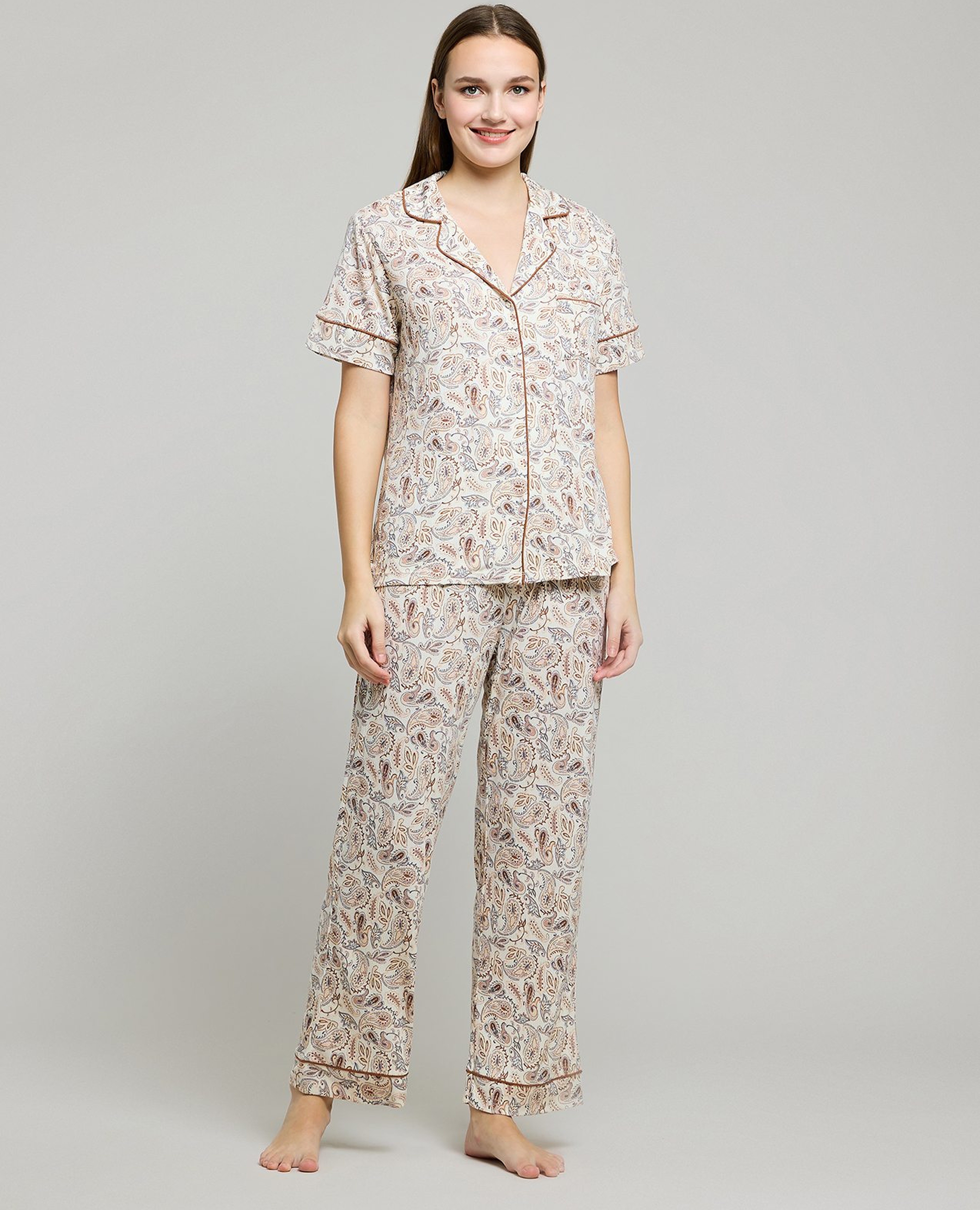 Printed Pyjama Set