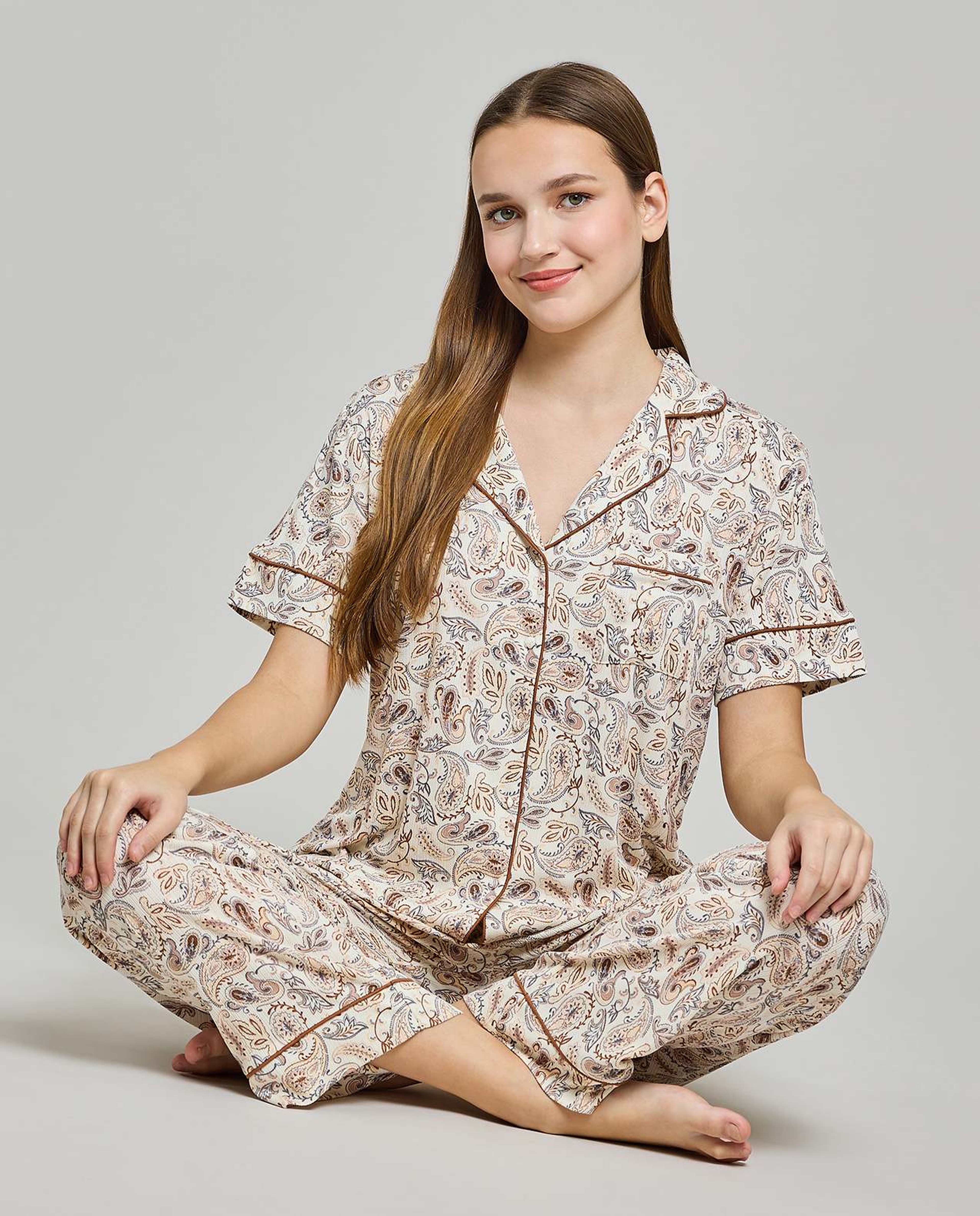Printed Pyjama Set