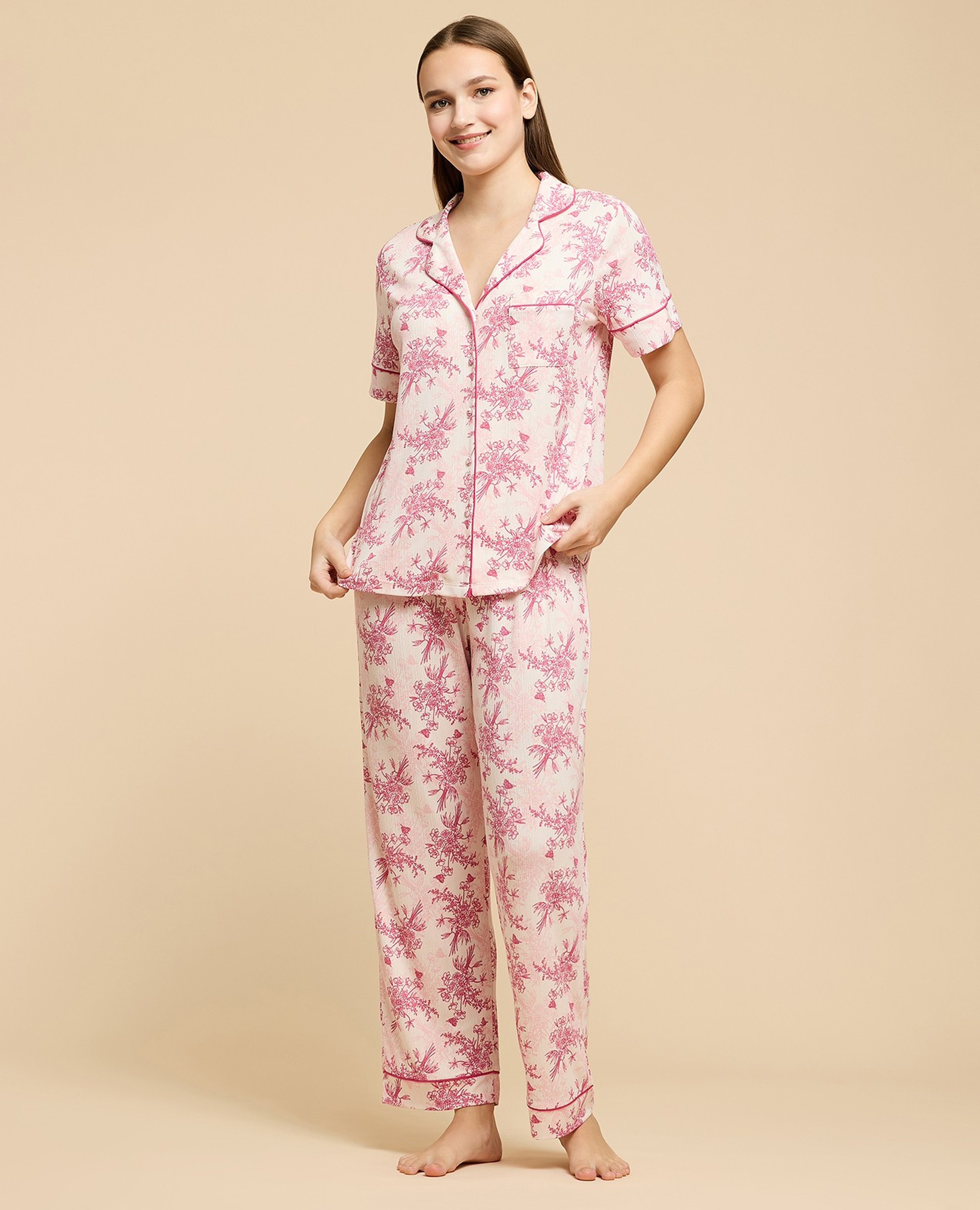 Printed Pyjama Set