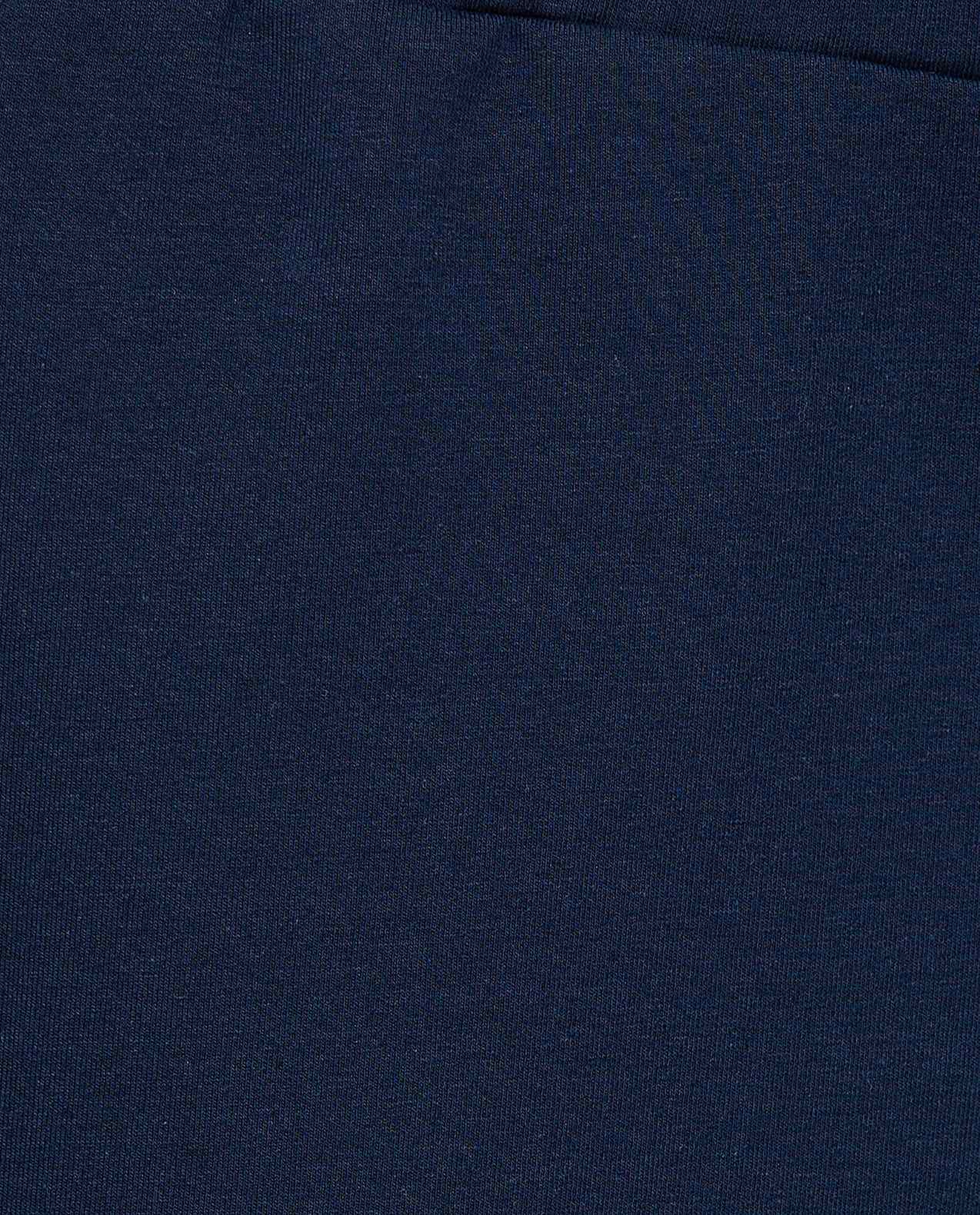 Solid Joggers with Drawstring Waist