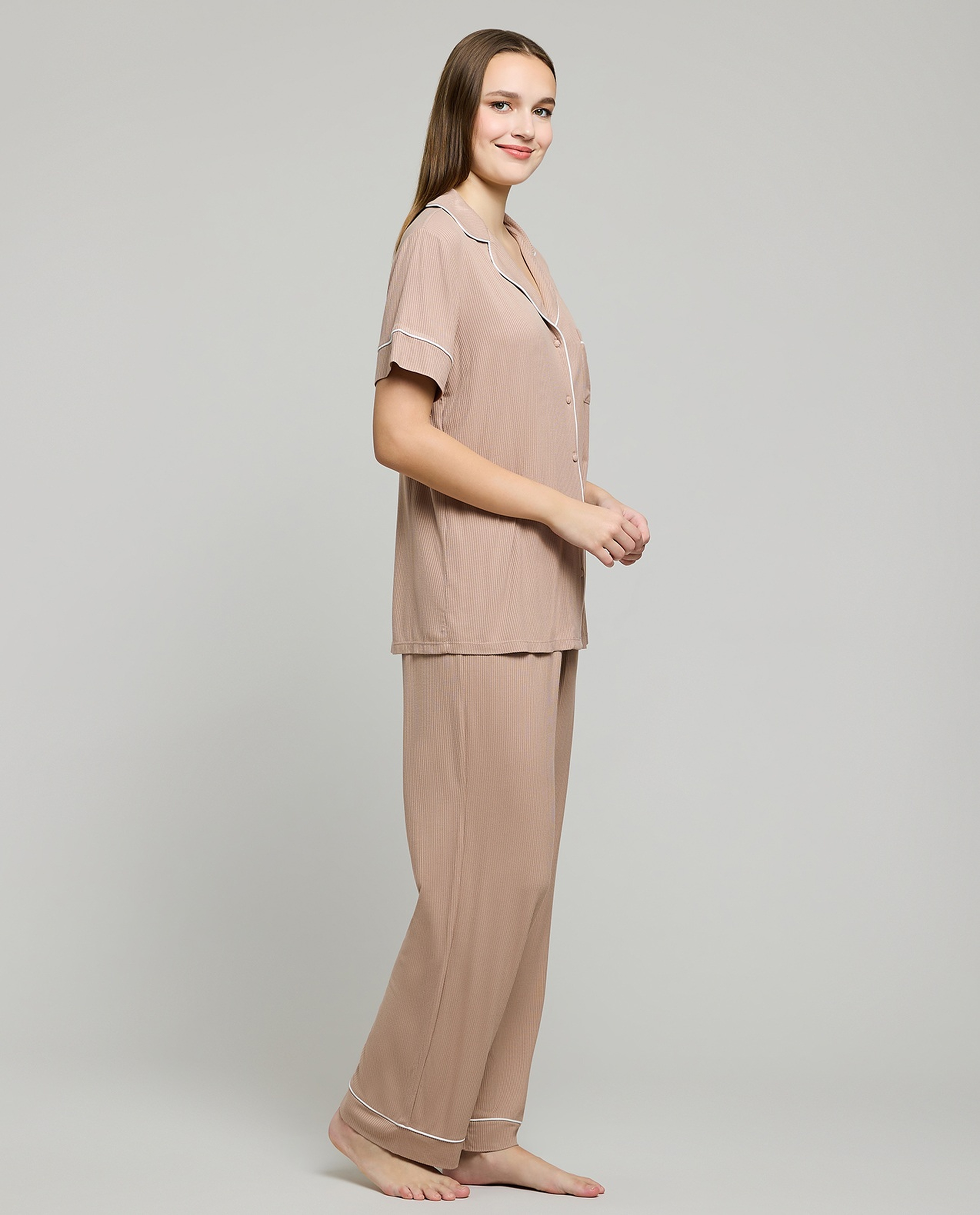 Ribbed Pyjama Set