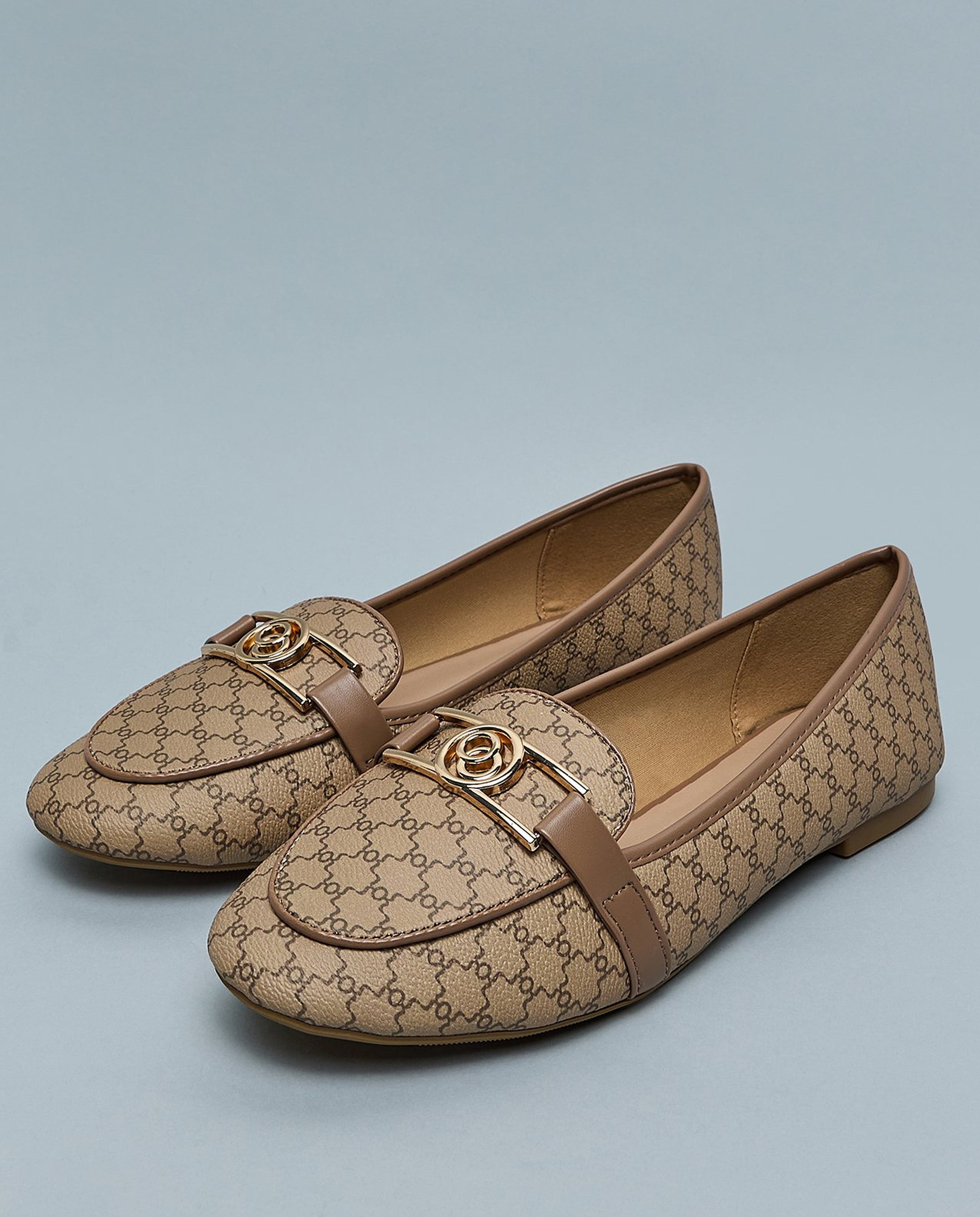 Patterned Loafers