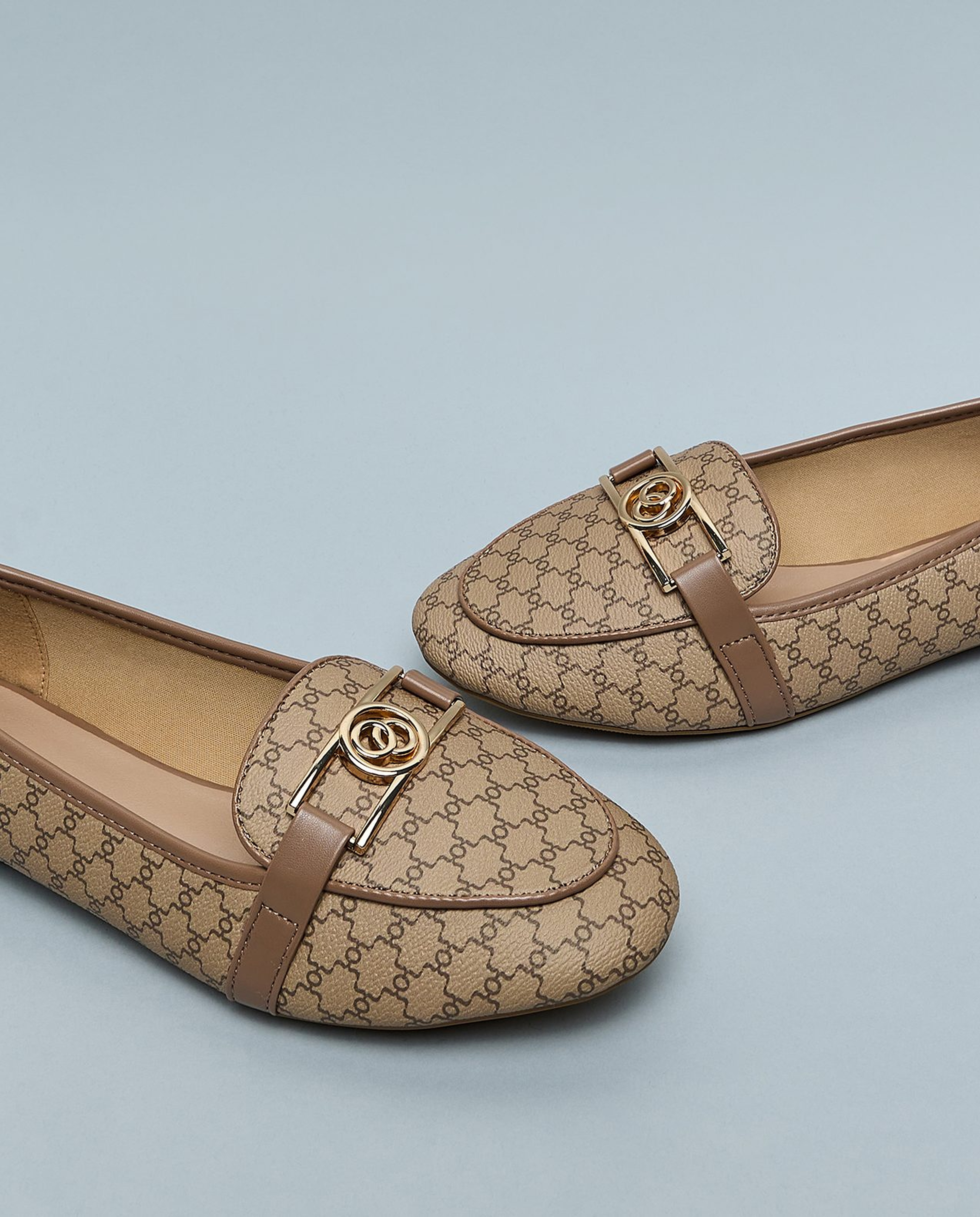 Patterned Loafers