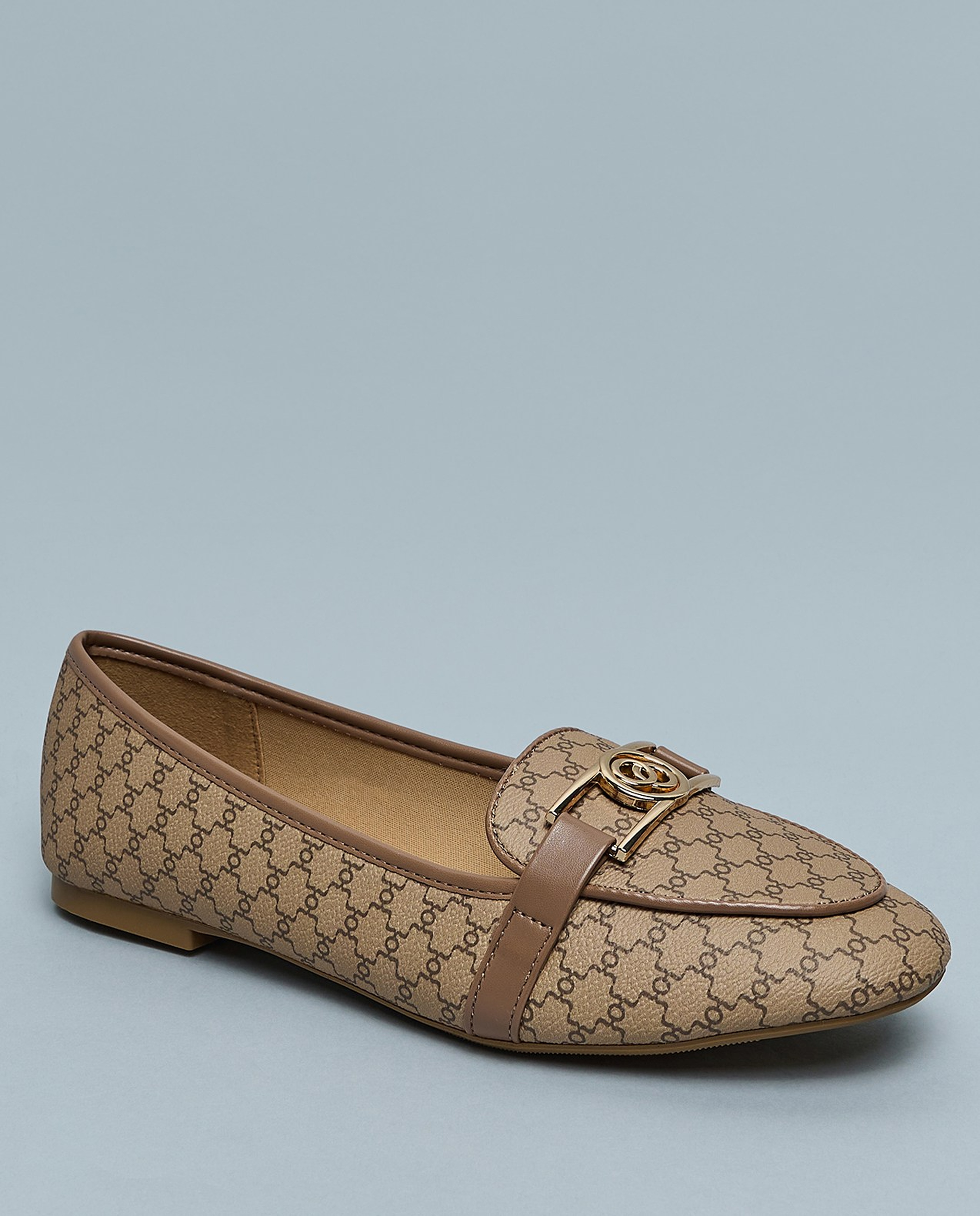 Patterned Loafers