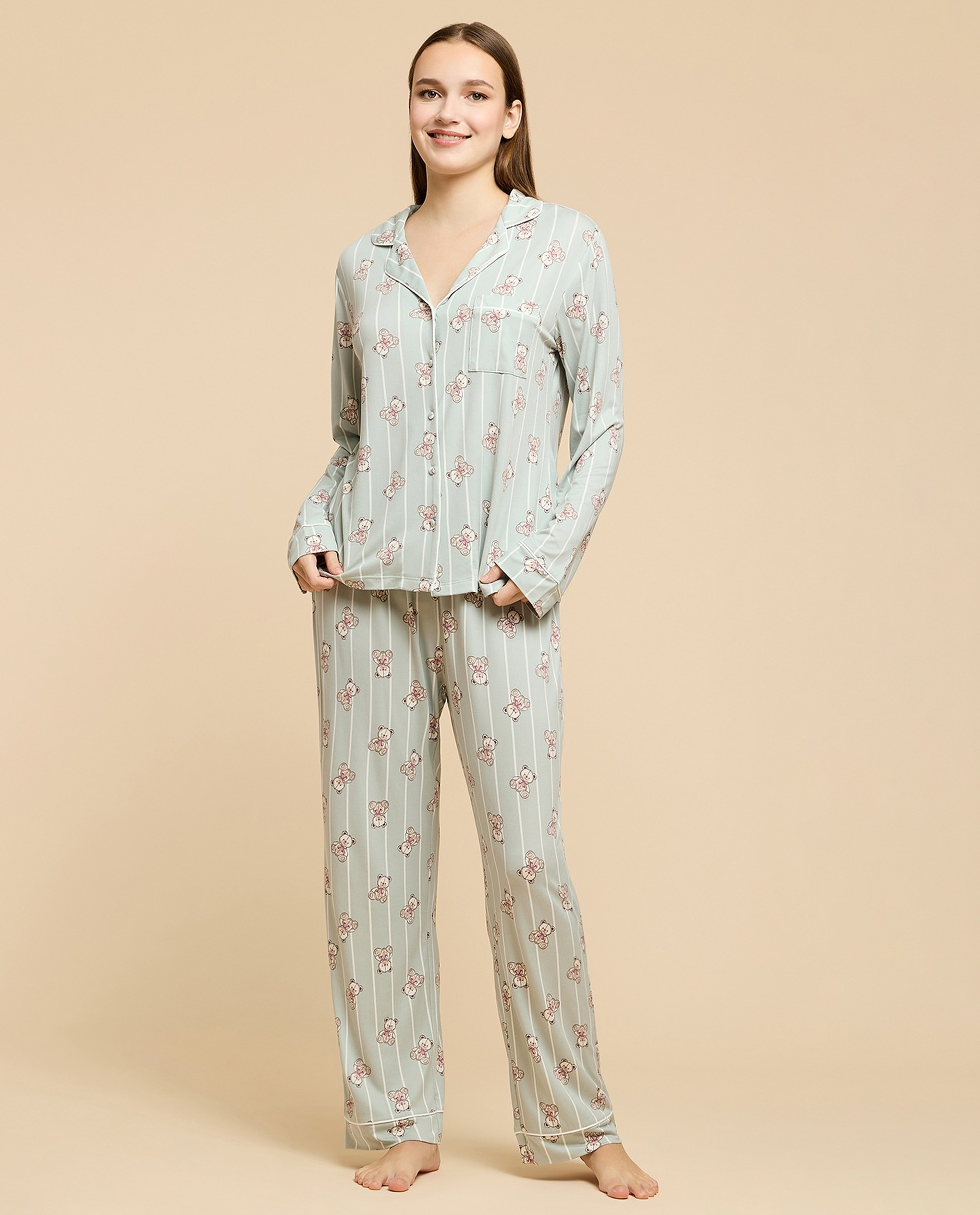 Printed Pyjama Set