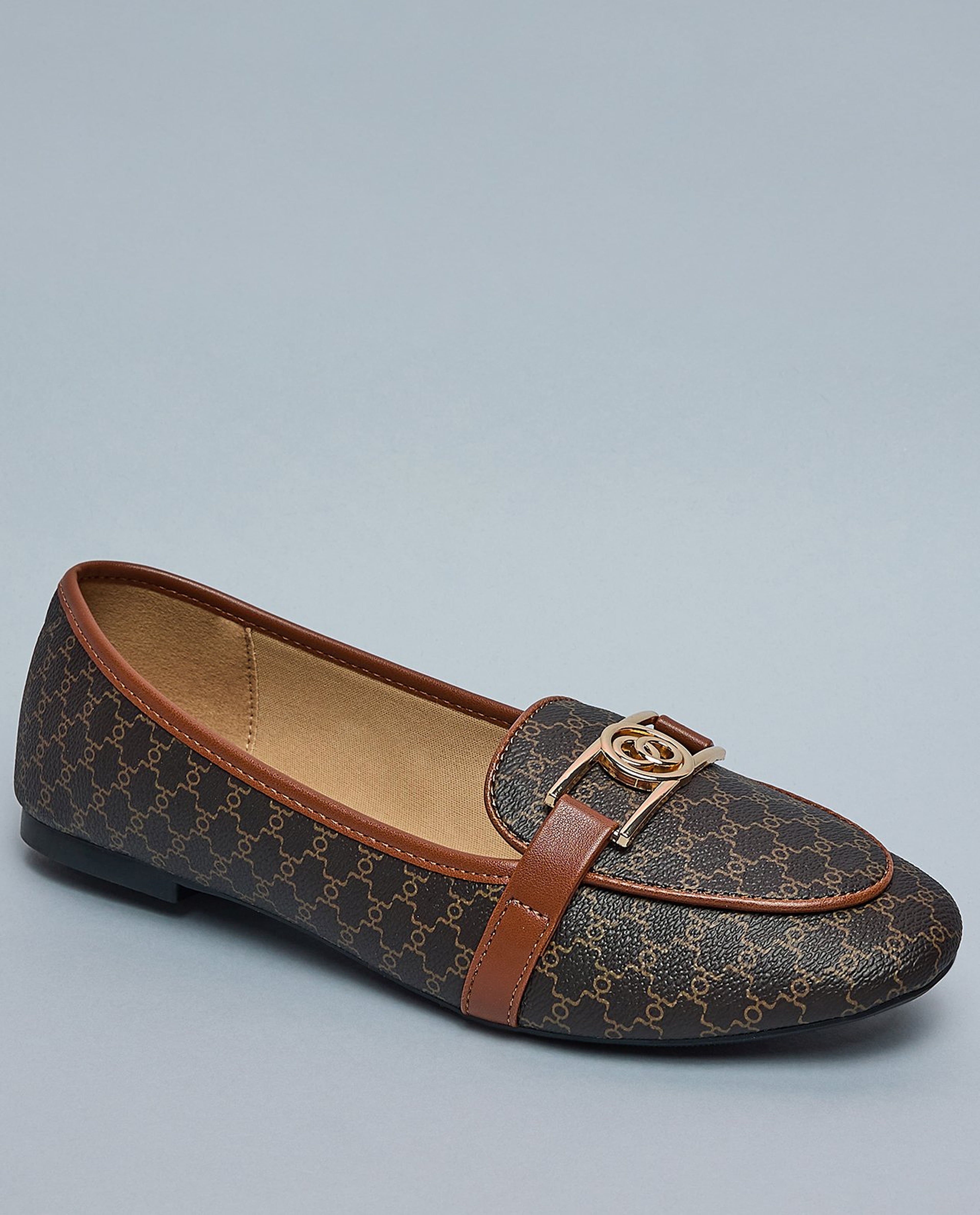 Patterned Loafers