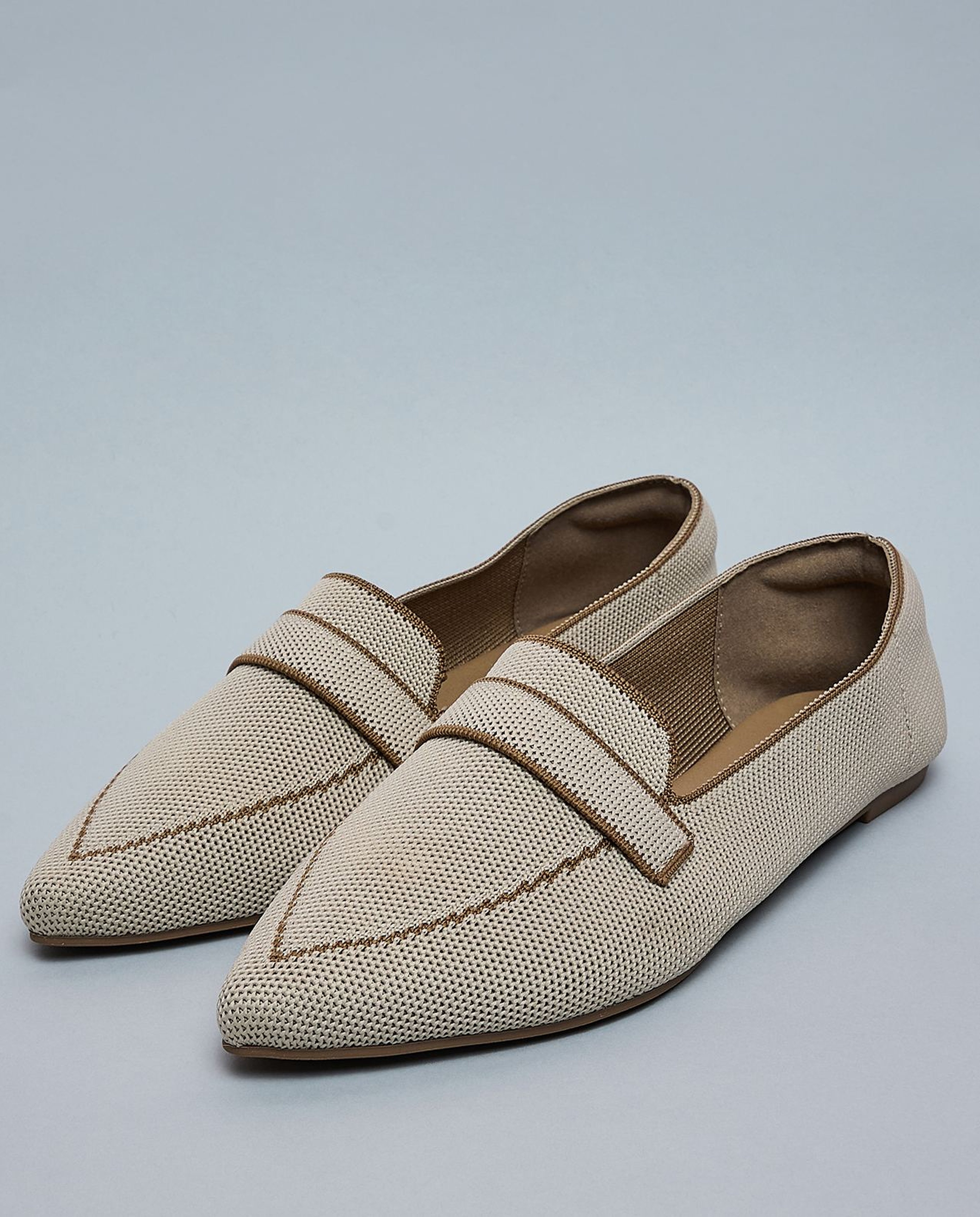 Textured Slip On Shoes