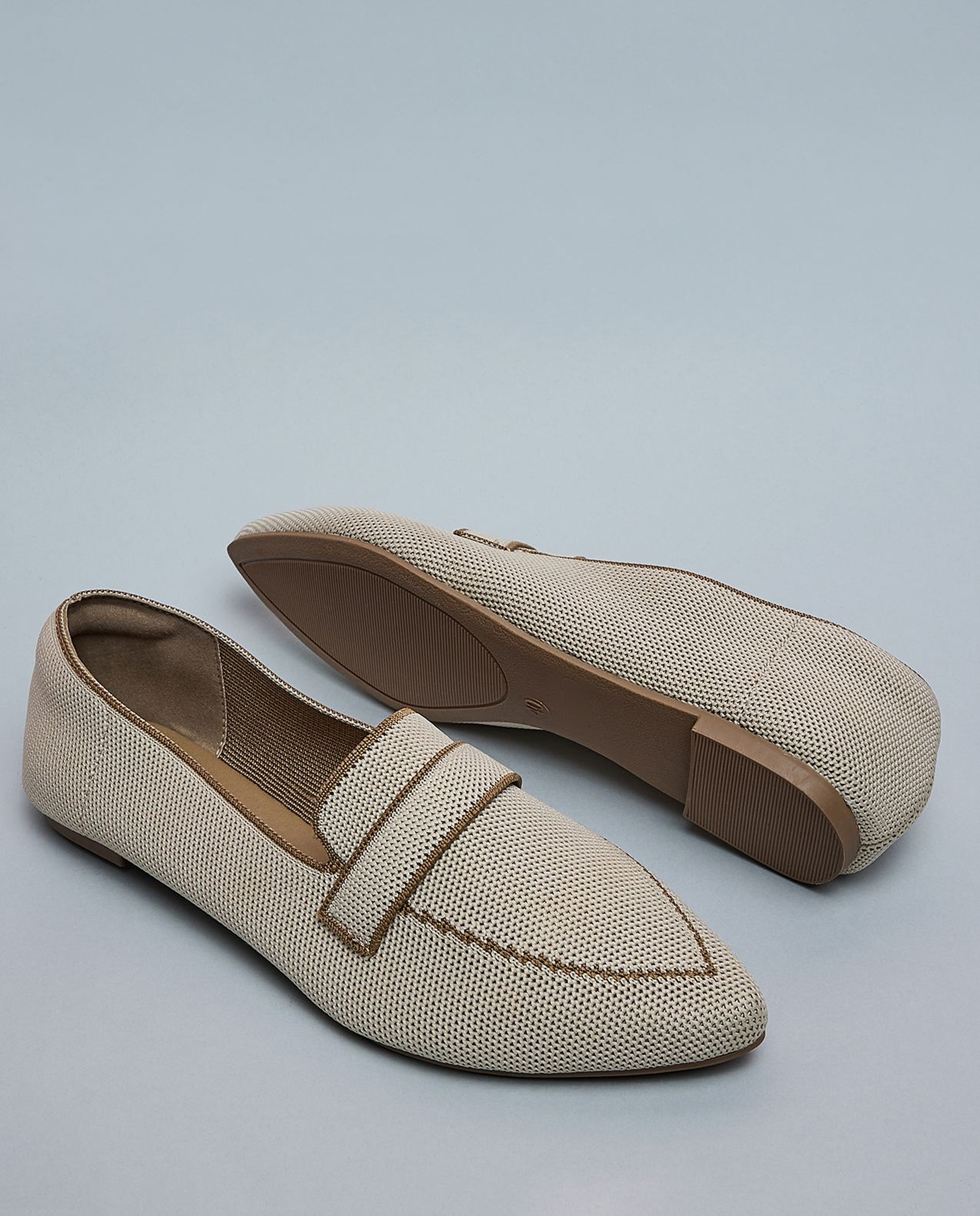 Textured Slip On Shoes