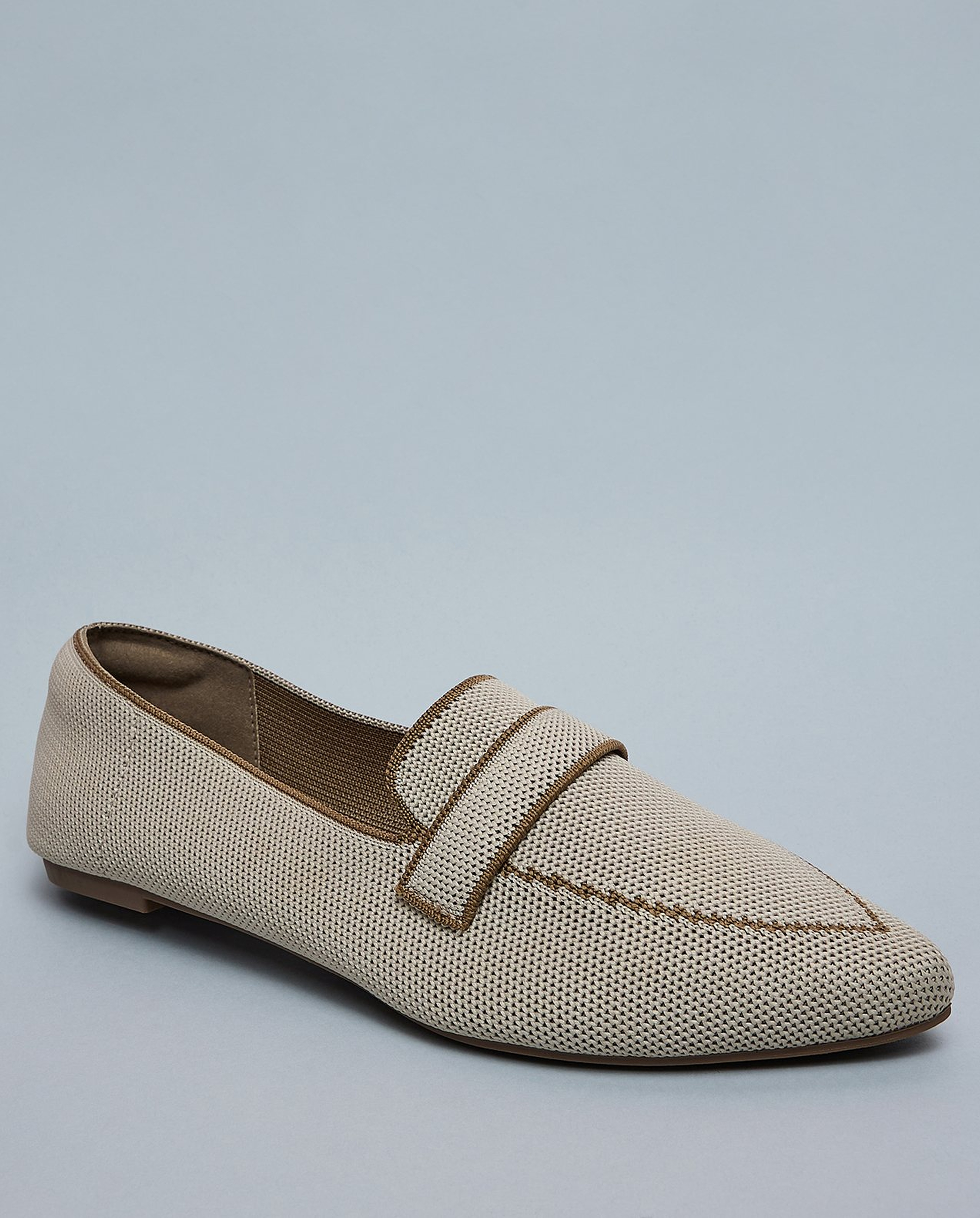 Textured Slip On Shoes