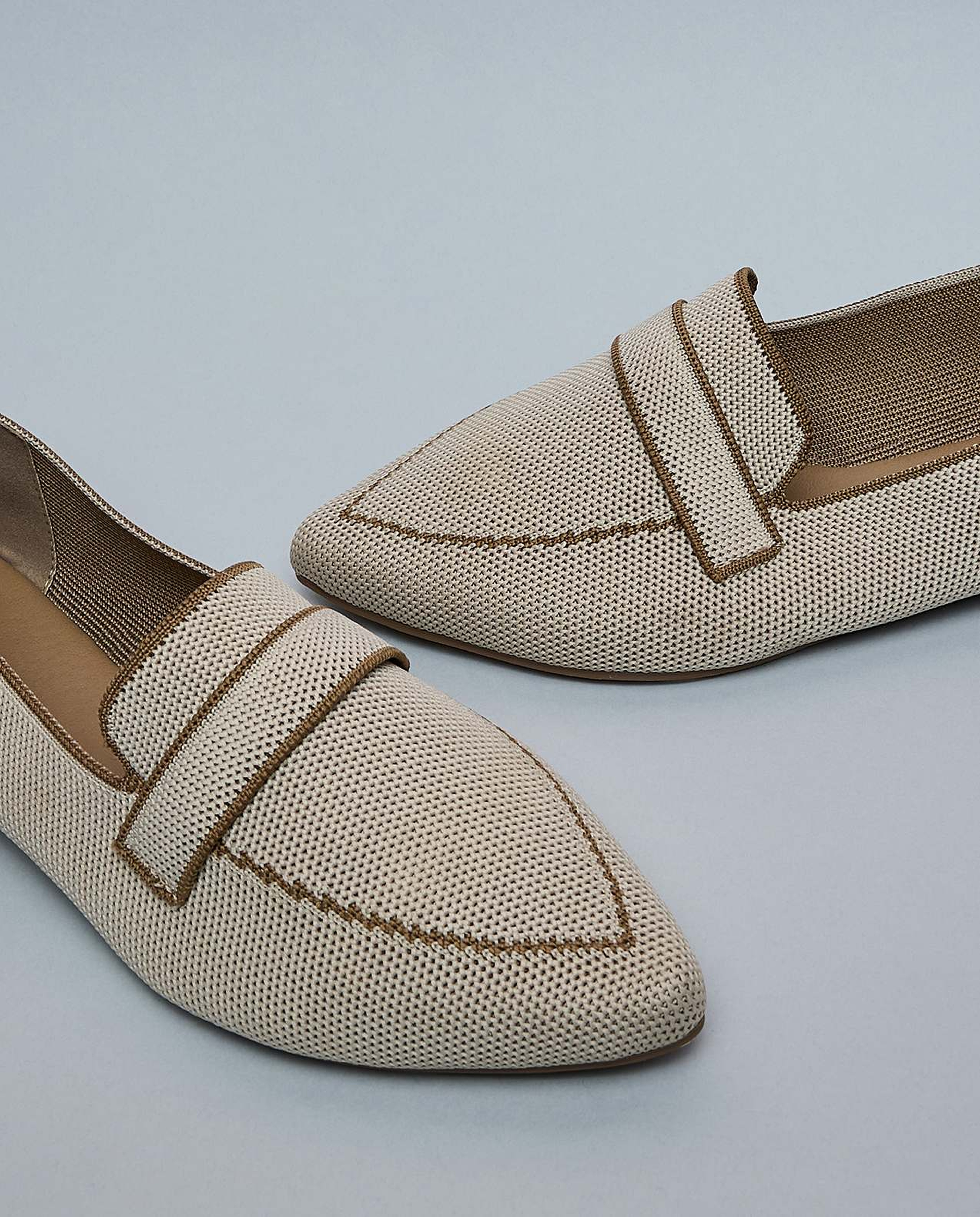 Textured Slip On Shoes