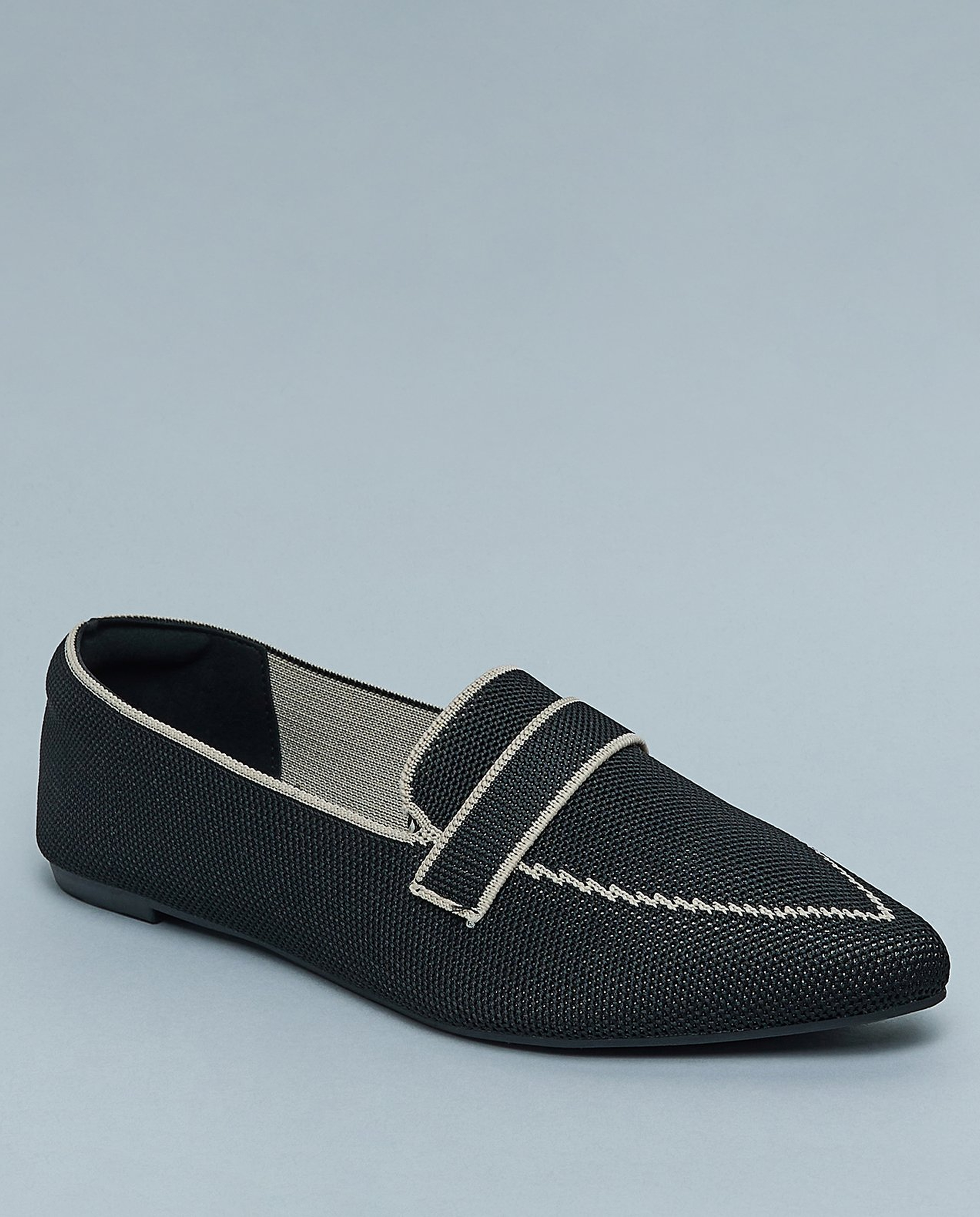Textured Slip On Shoes