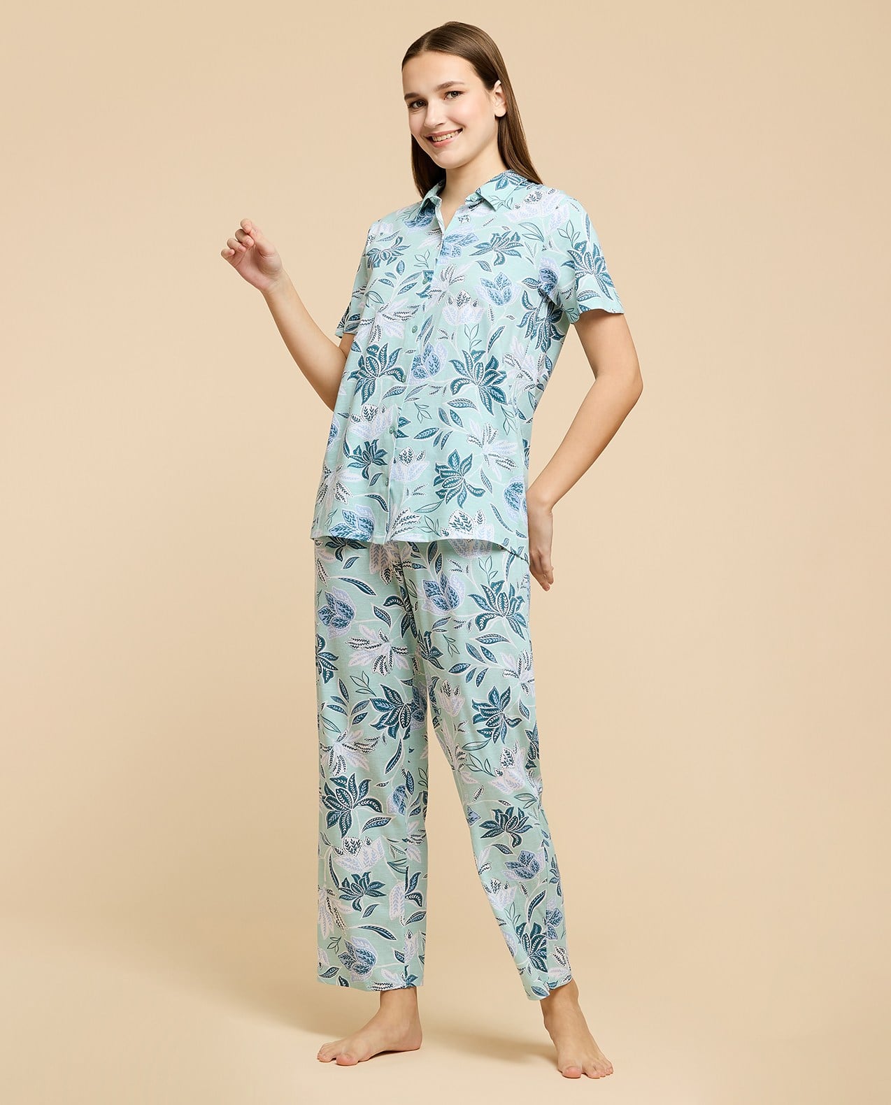 Printed Pyjama Set