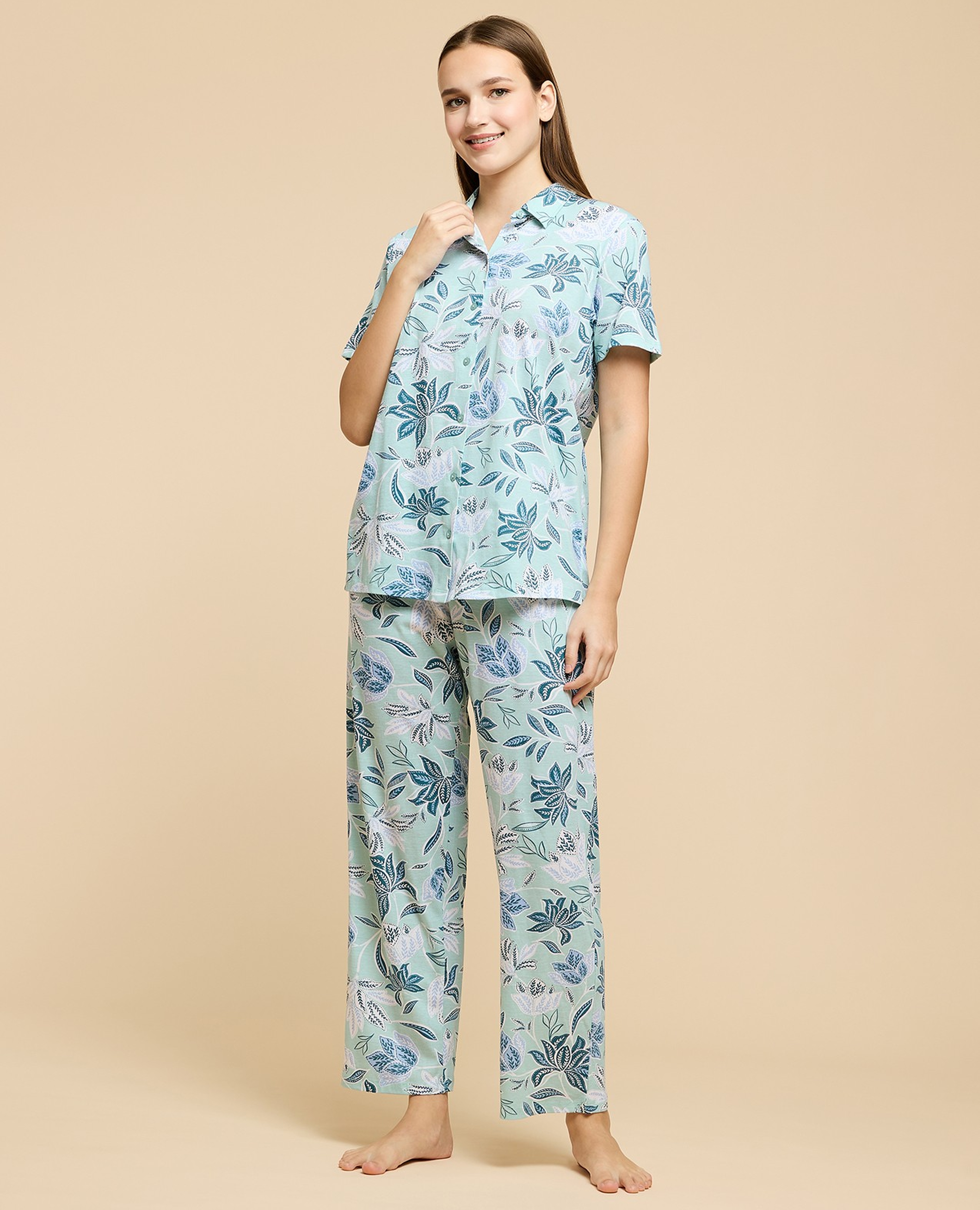 Printed Pyjama Set