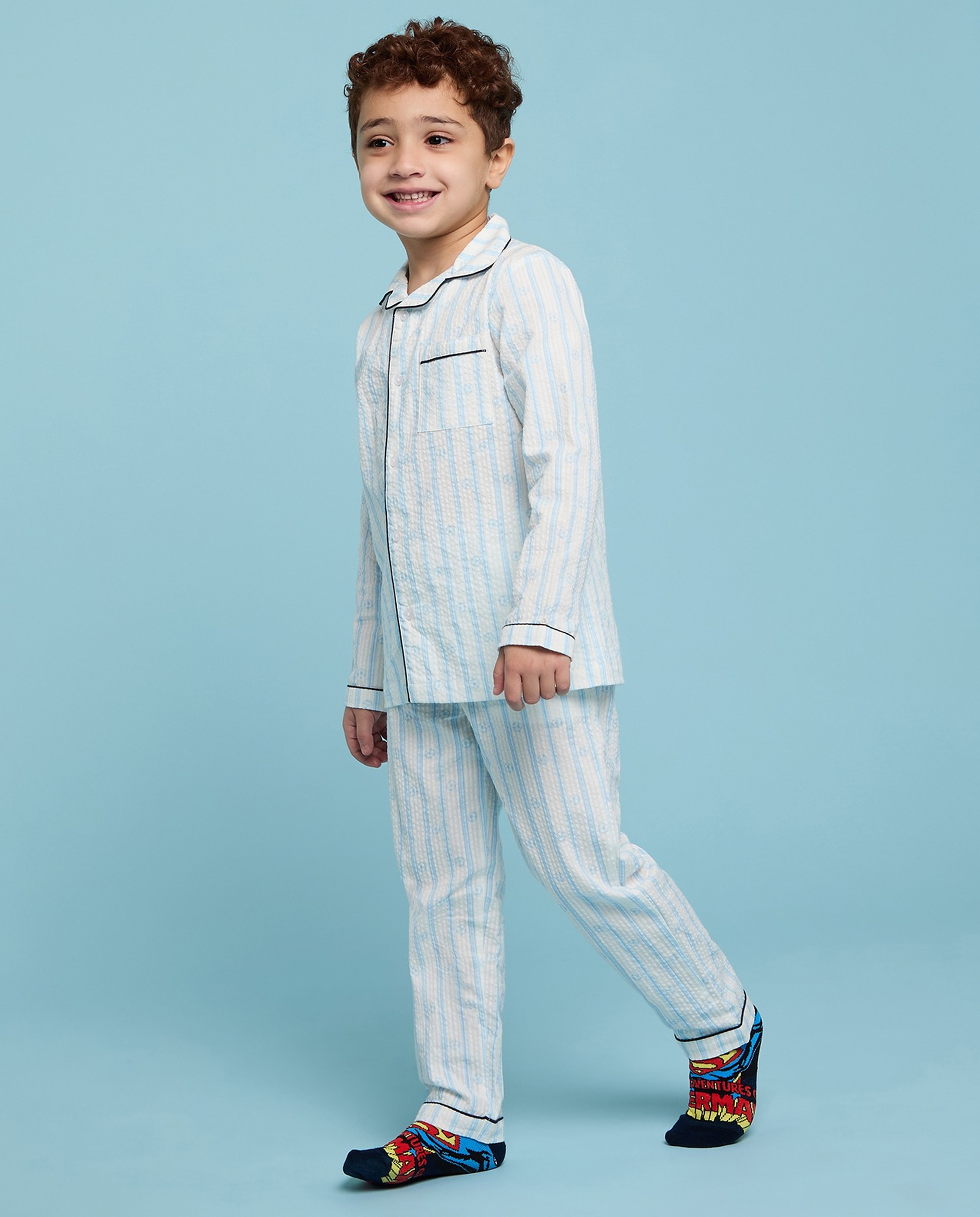 Striped Pyjama Set