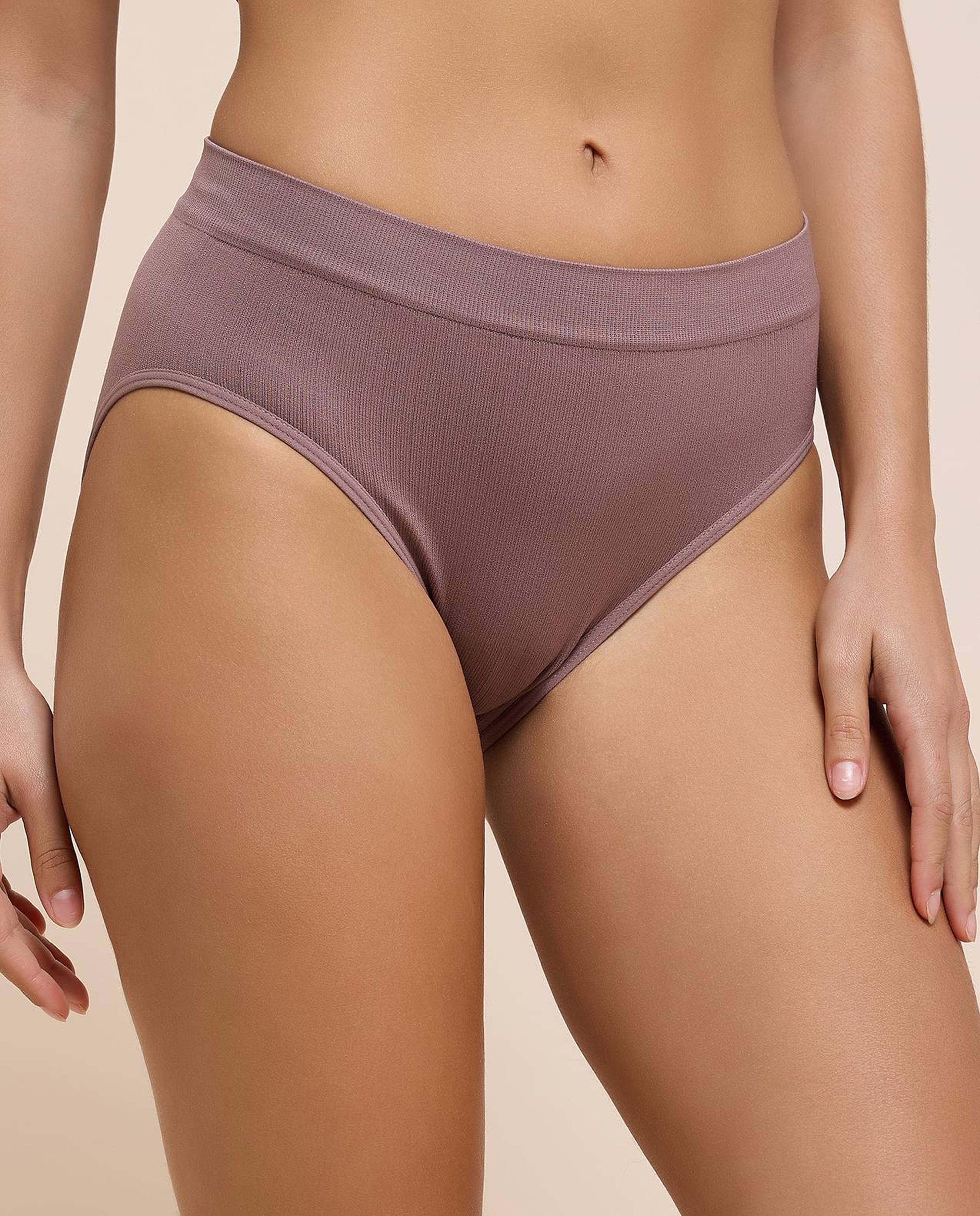 3 Pack Ribbed Seamfree Bikini Briefs