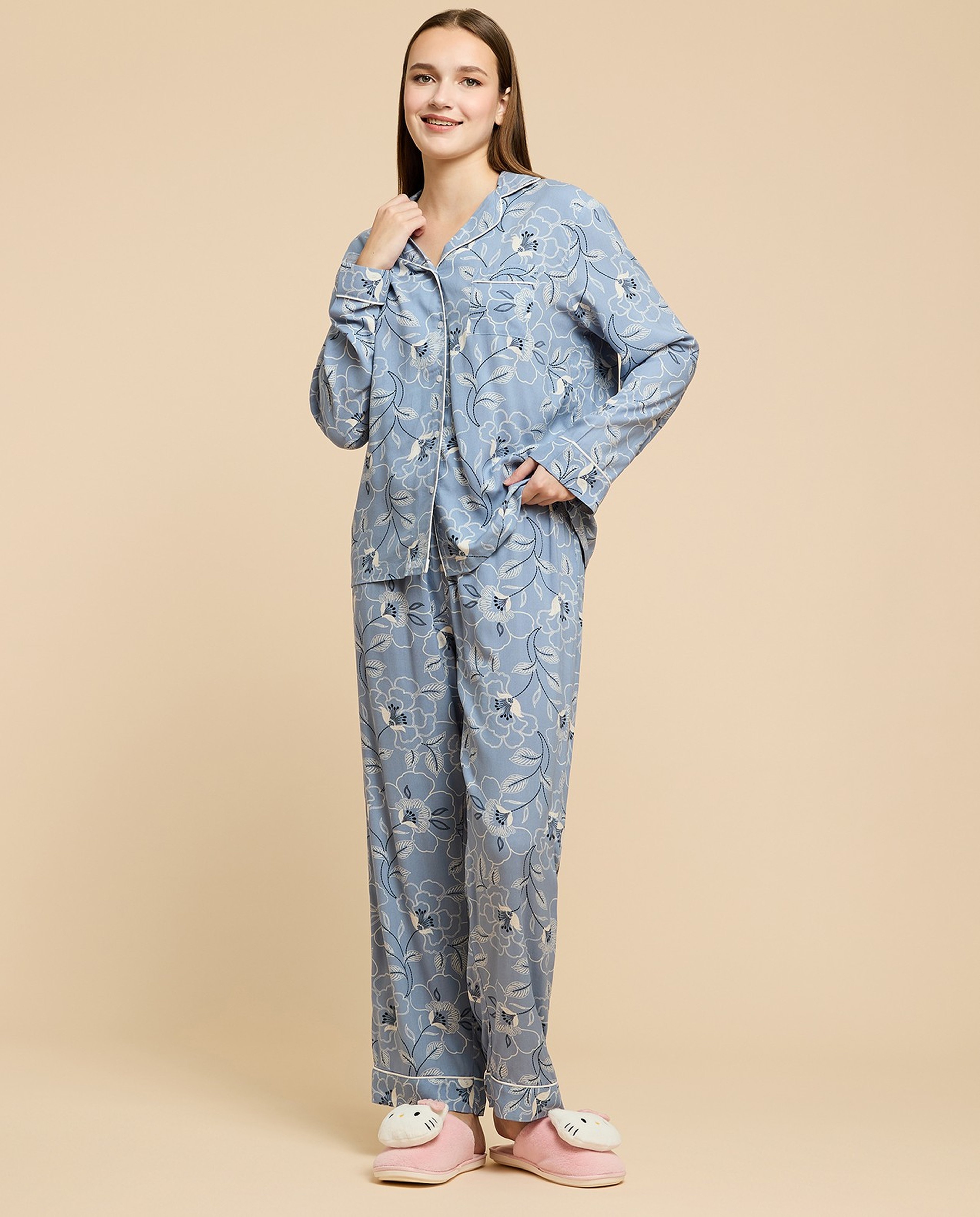 Printed Pyjama Set