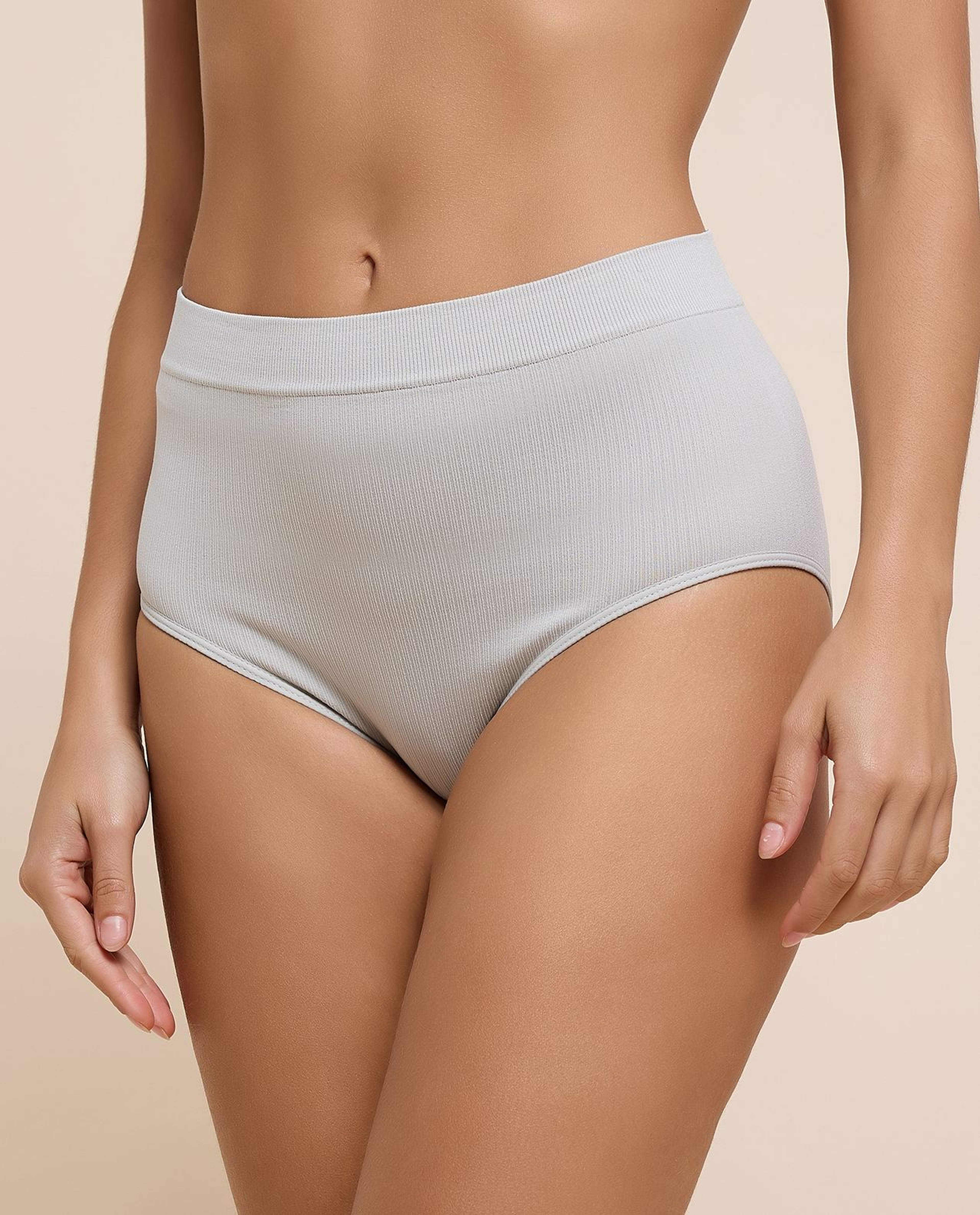 3 Pack Ribbed Seamfree Full Briefs