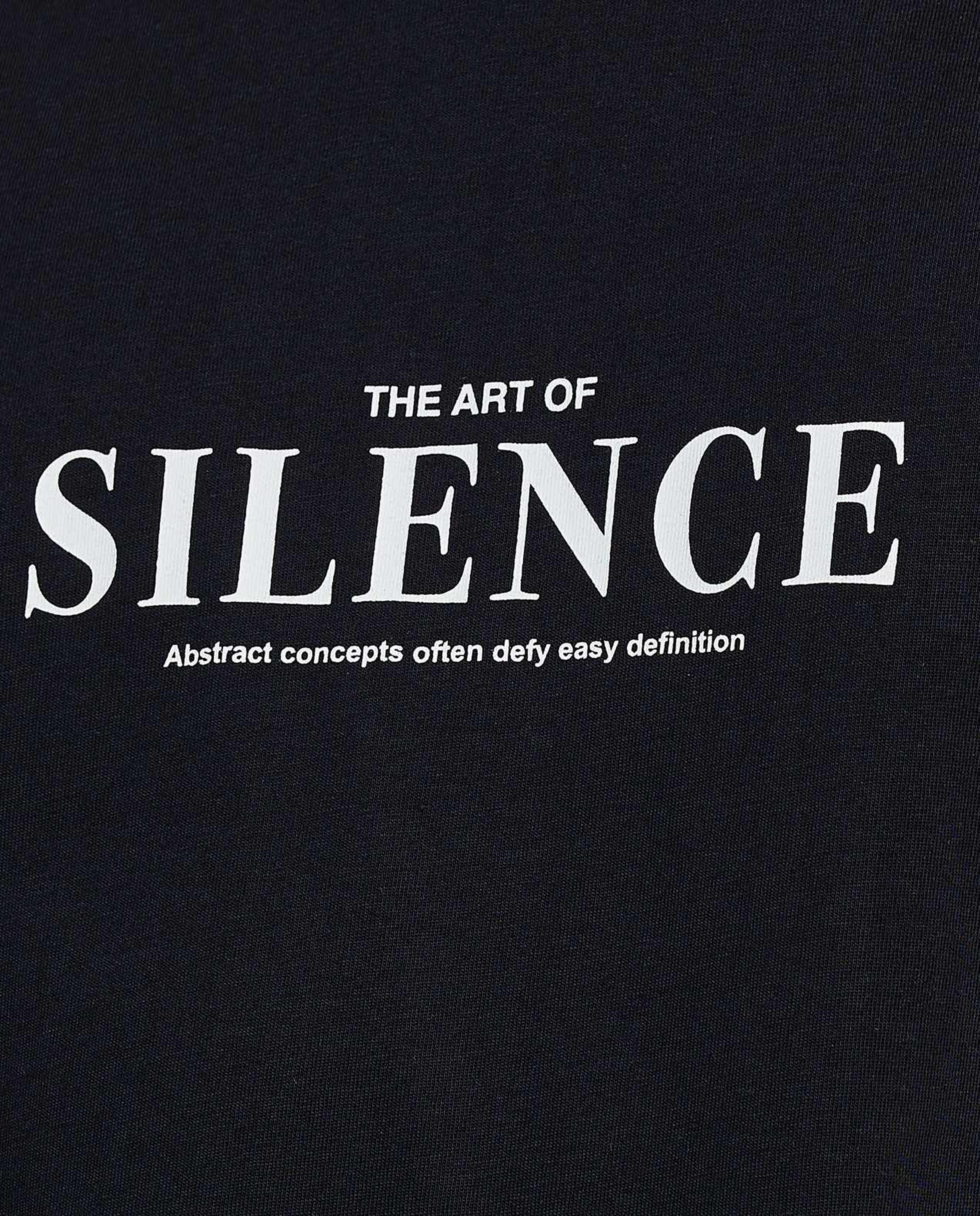 Typography Print T-Shirt with Crew Neck and Short Sleeves