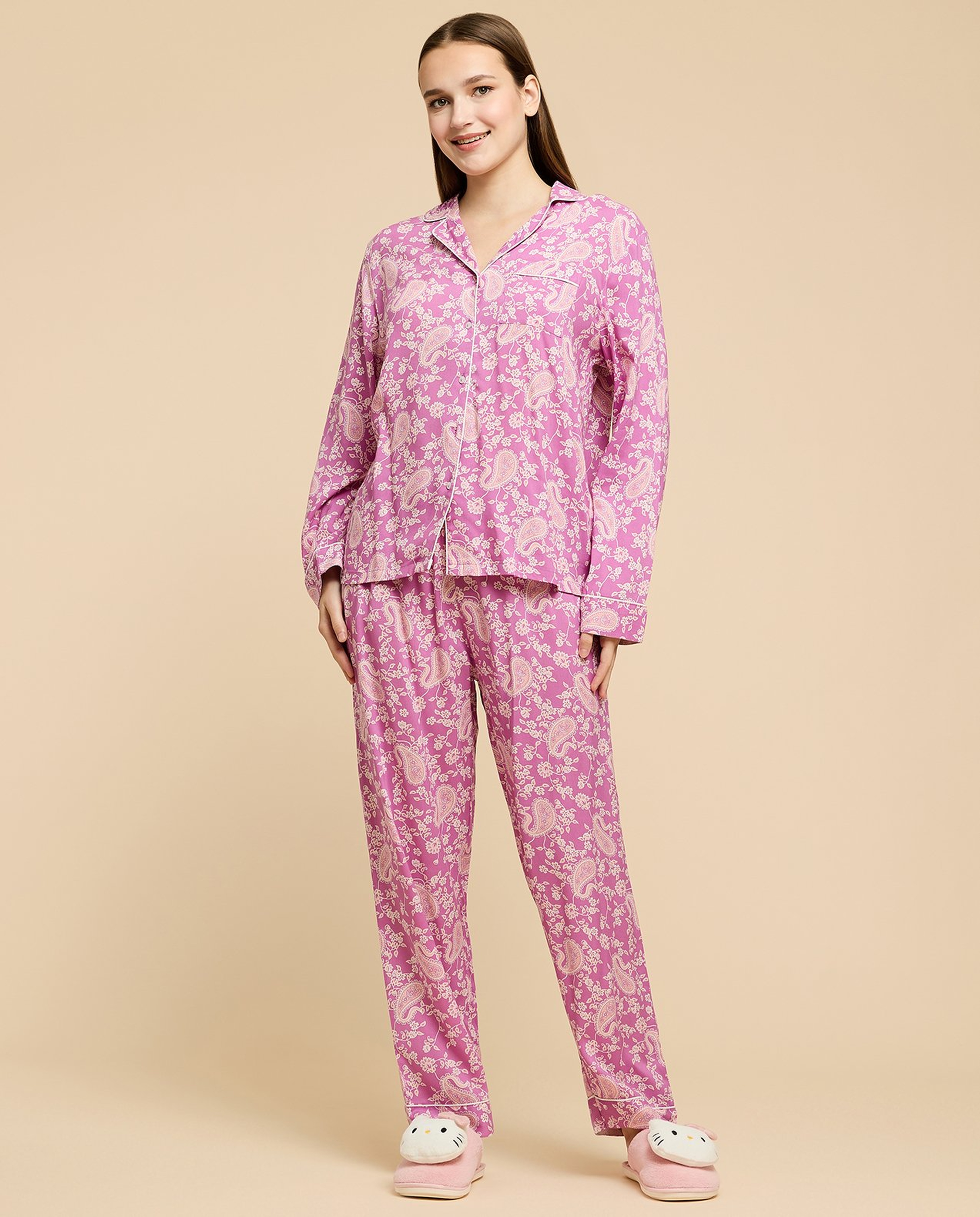 Printed Pyjama Set