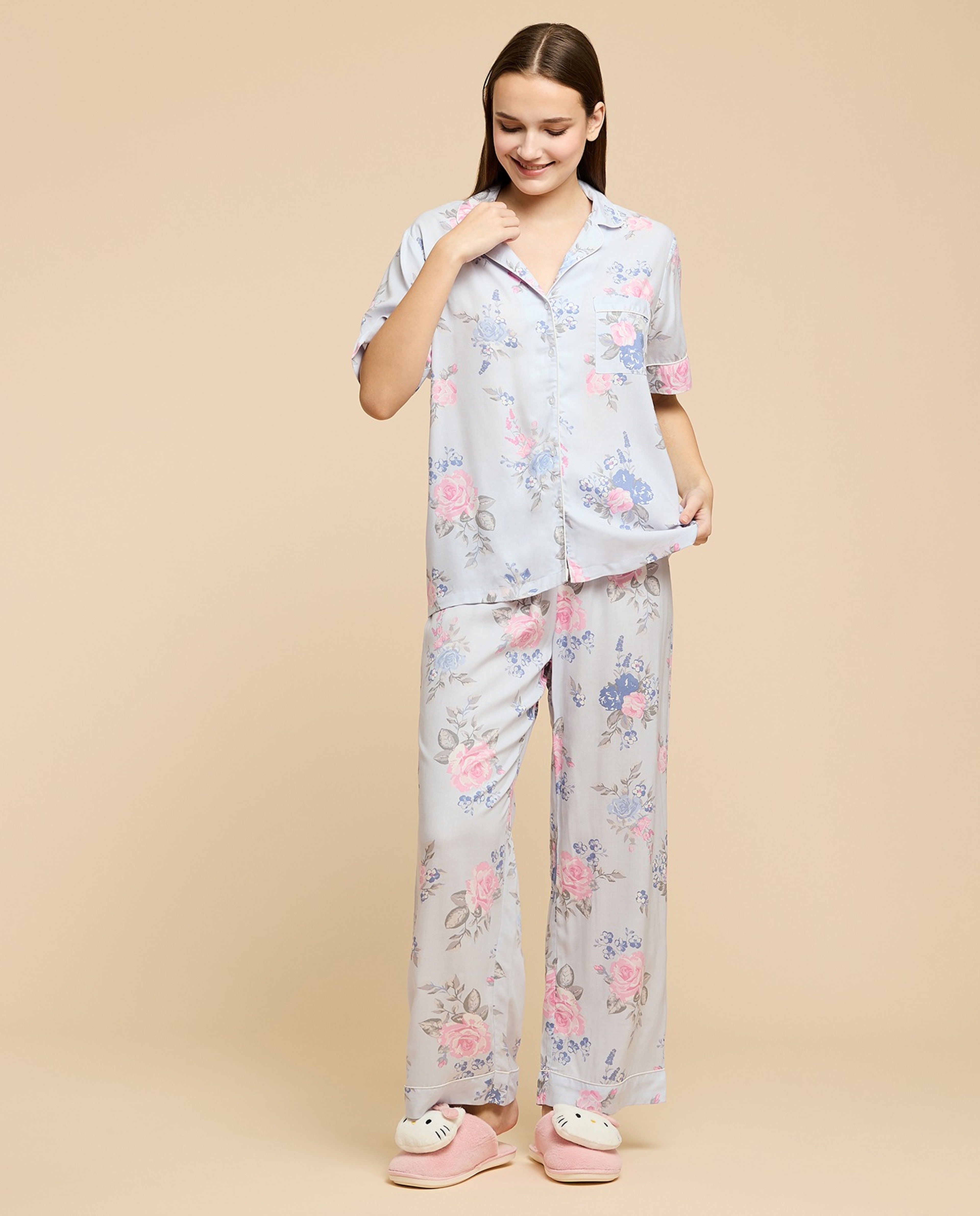 Printed Pyjama Set