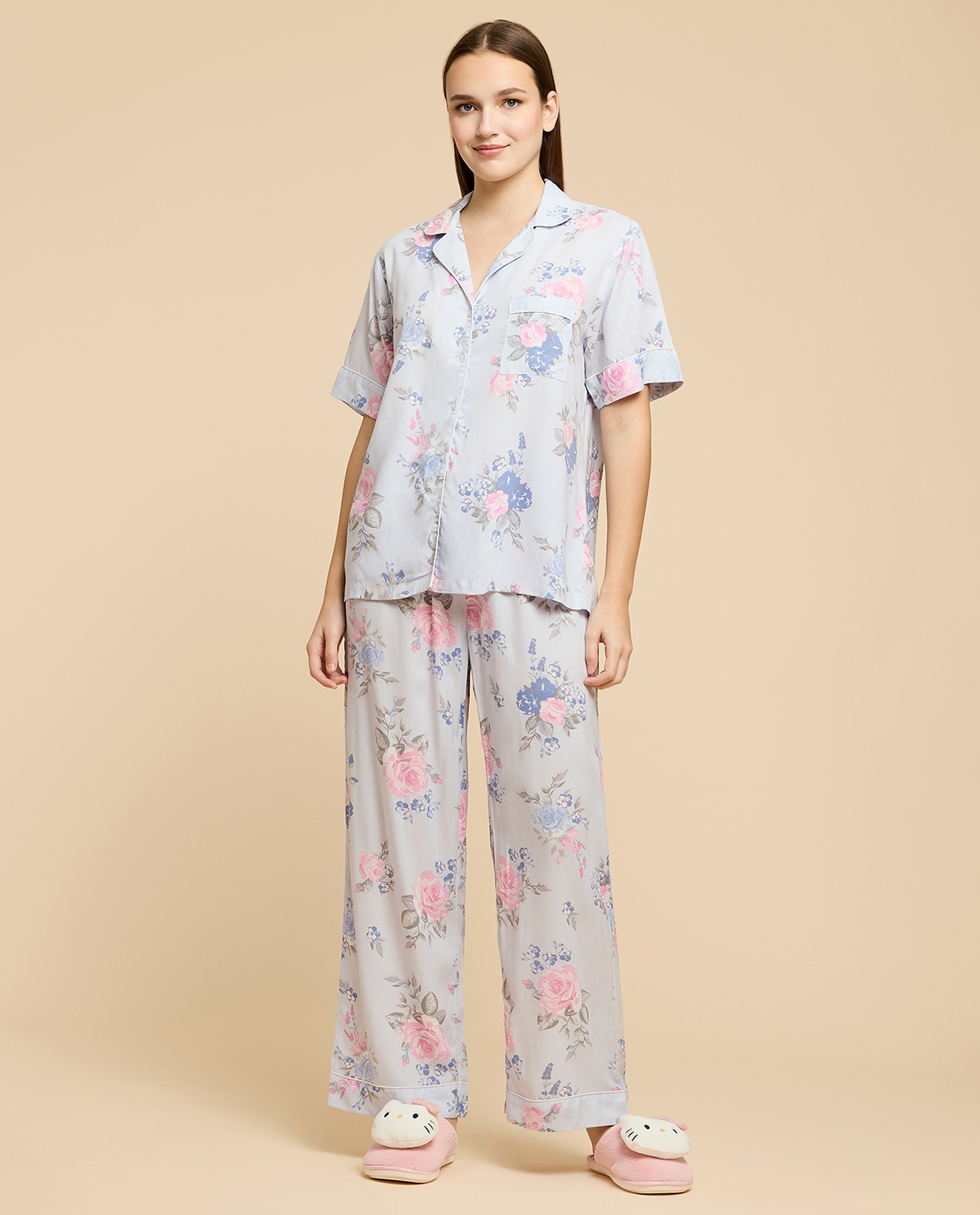 Printed Pyjama Set