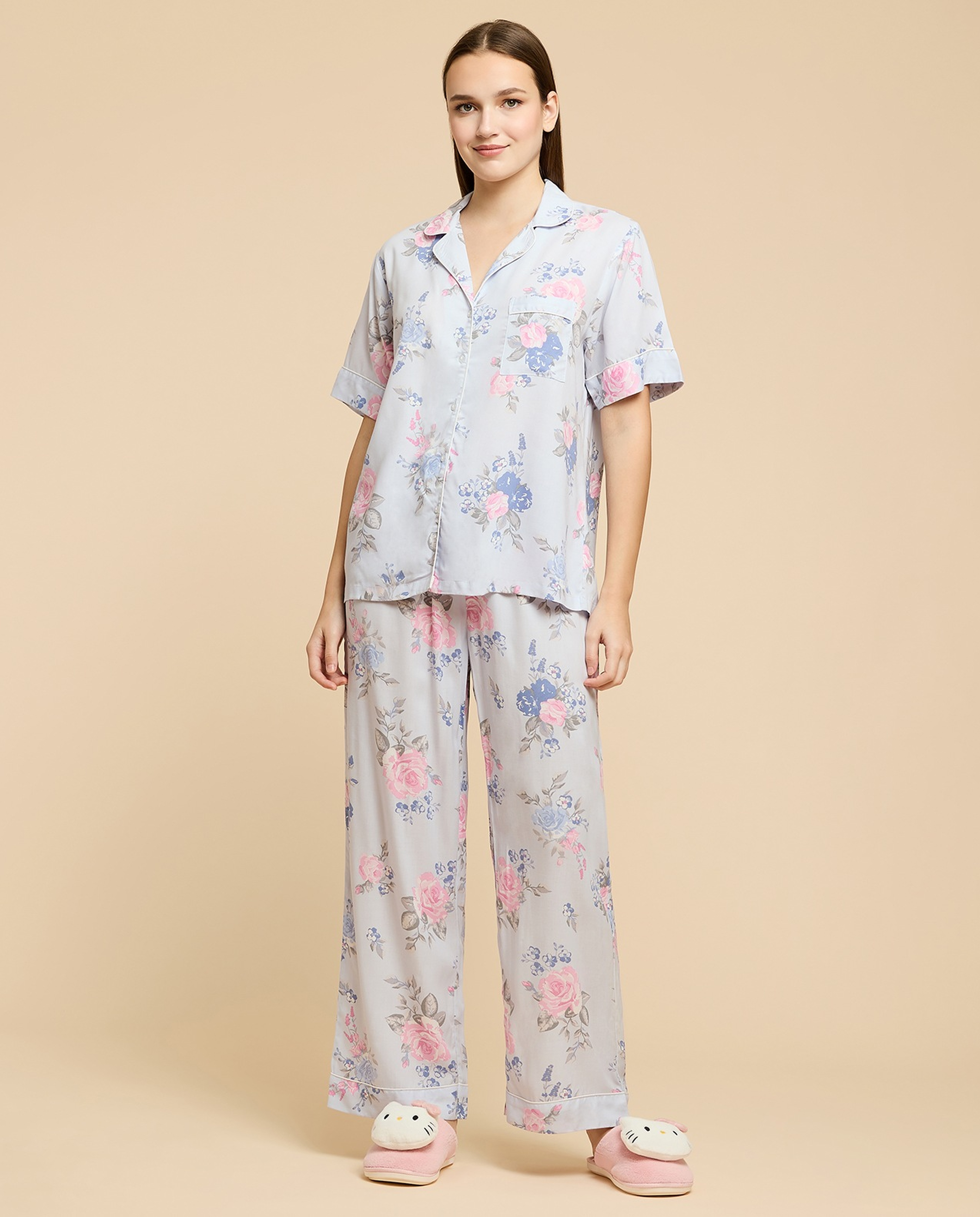 Printed Pyjama Set