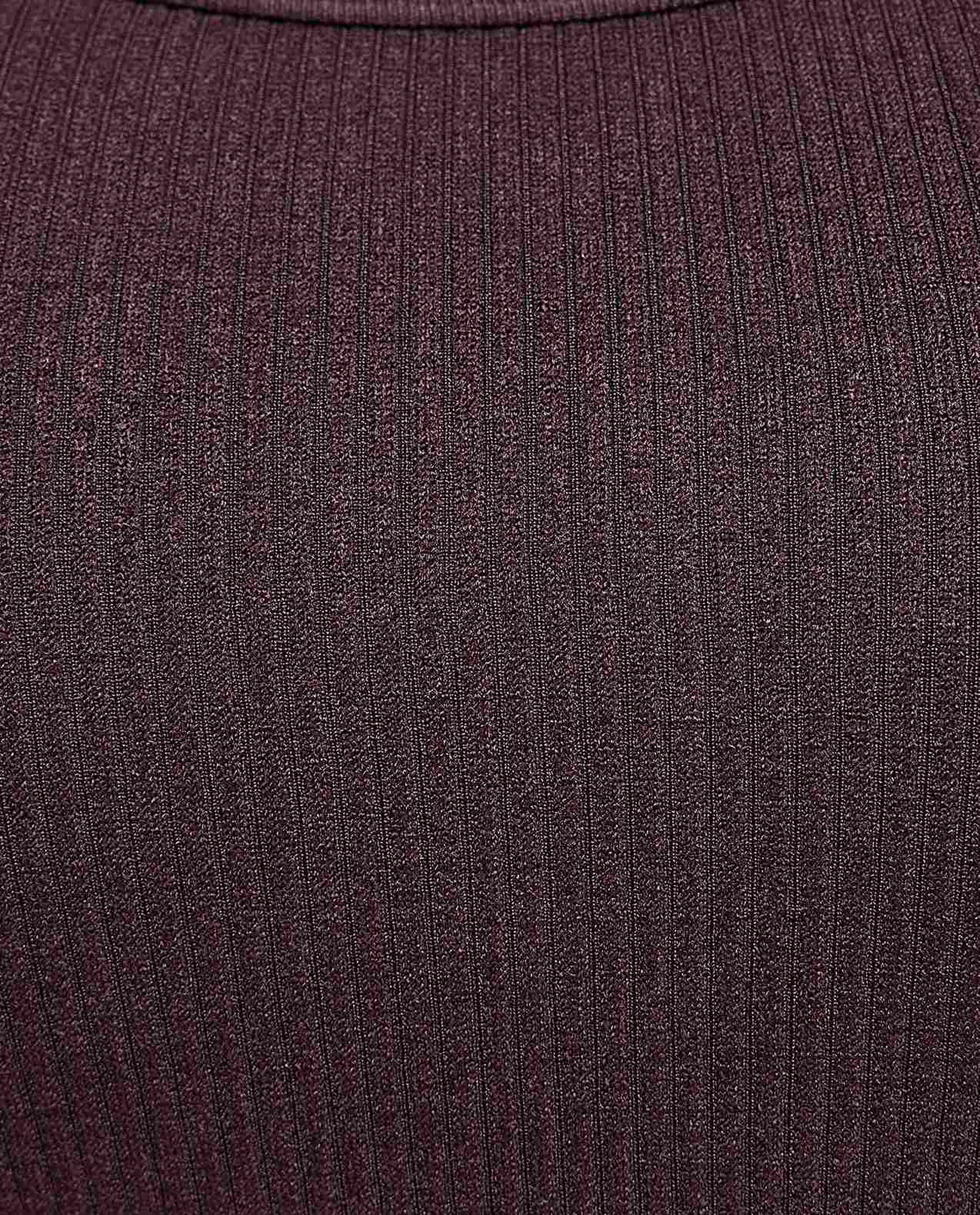 Ribbed Padded Sports Bra