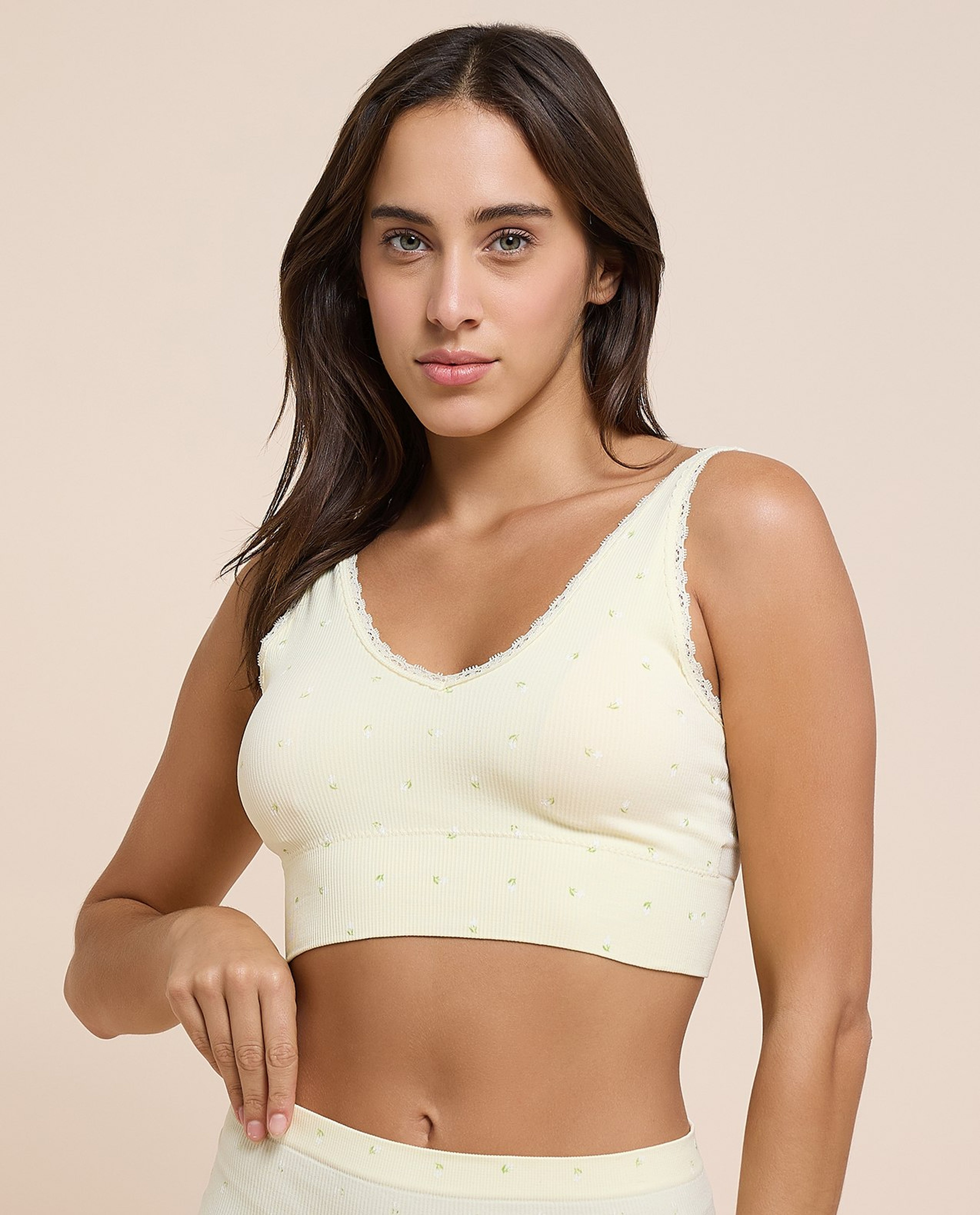 2 Pack Ribbed Sports Bra