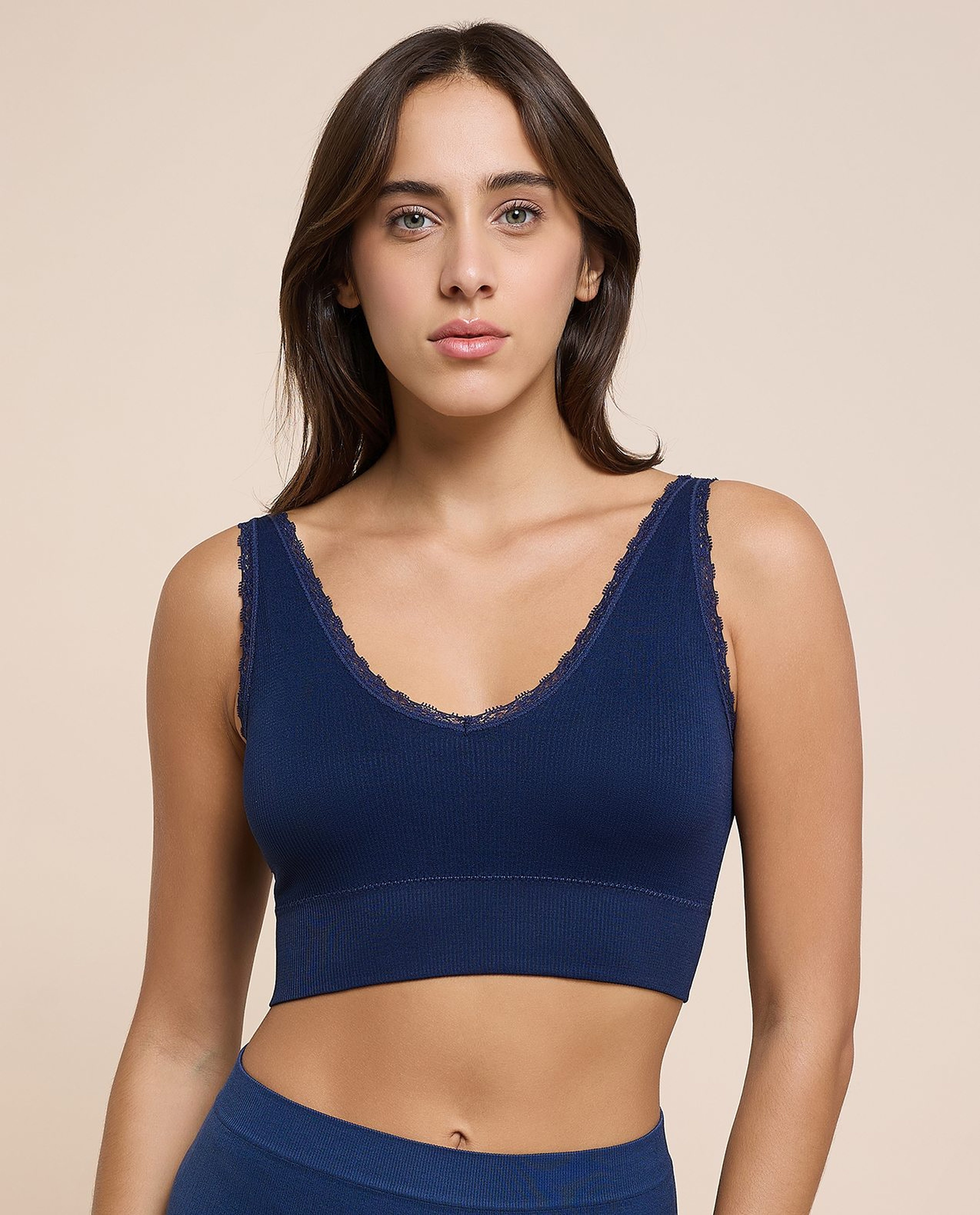 2 Pack Ribbed Sports Bra