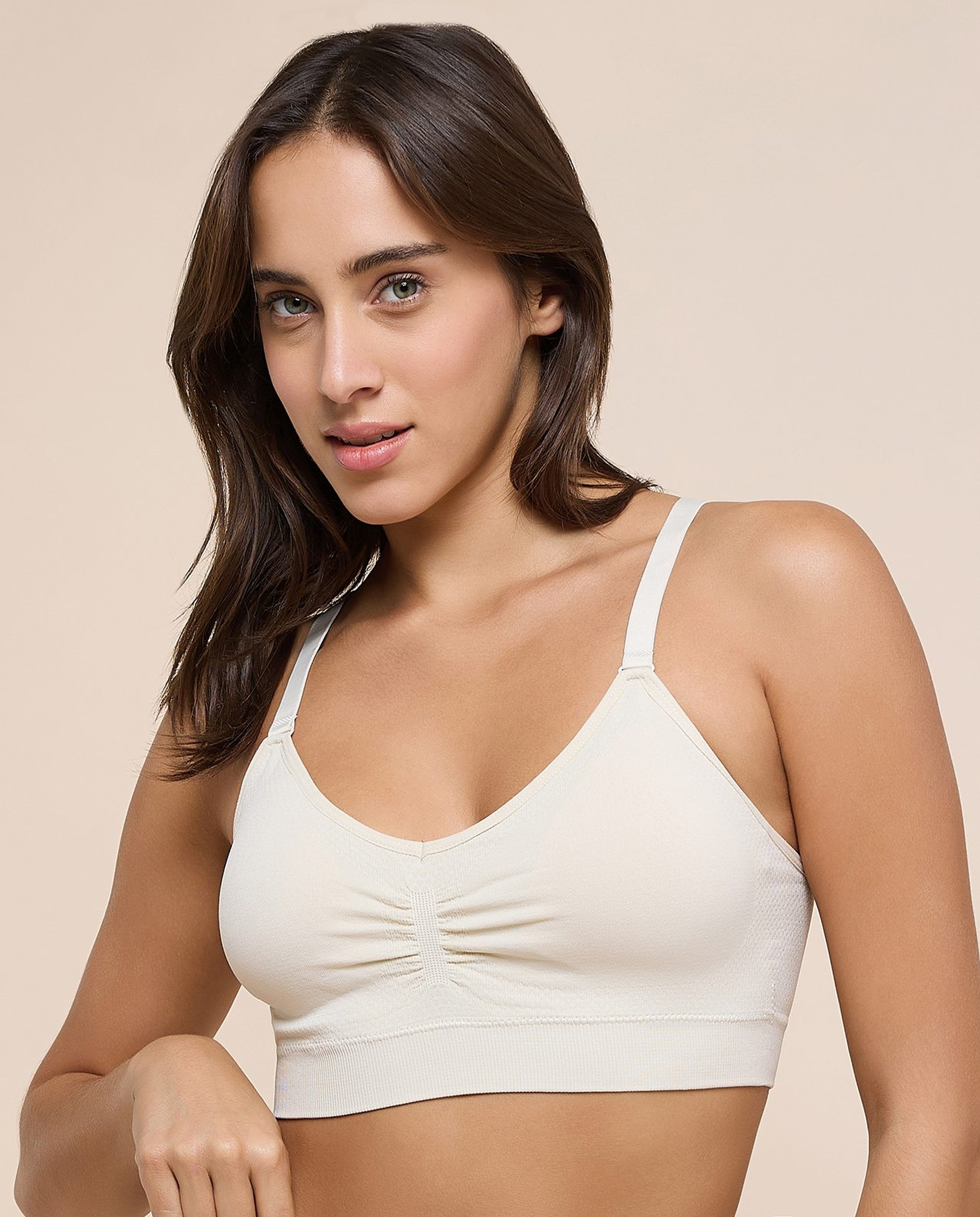 2 Pack Ribbed Racer Back Sports Bra