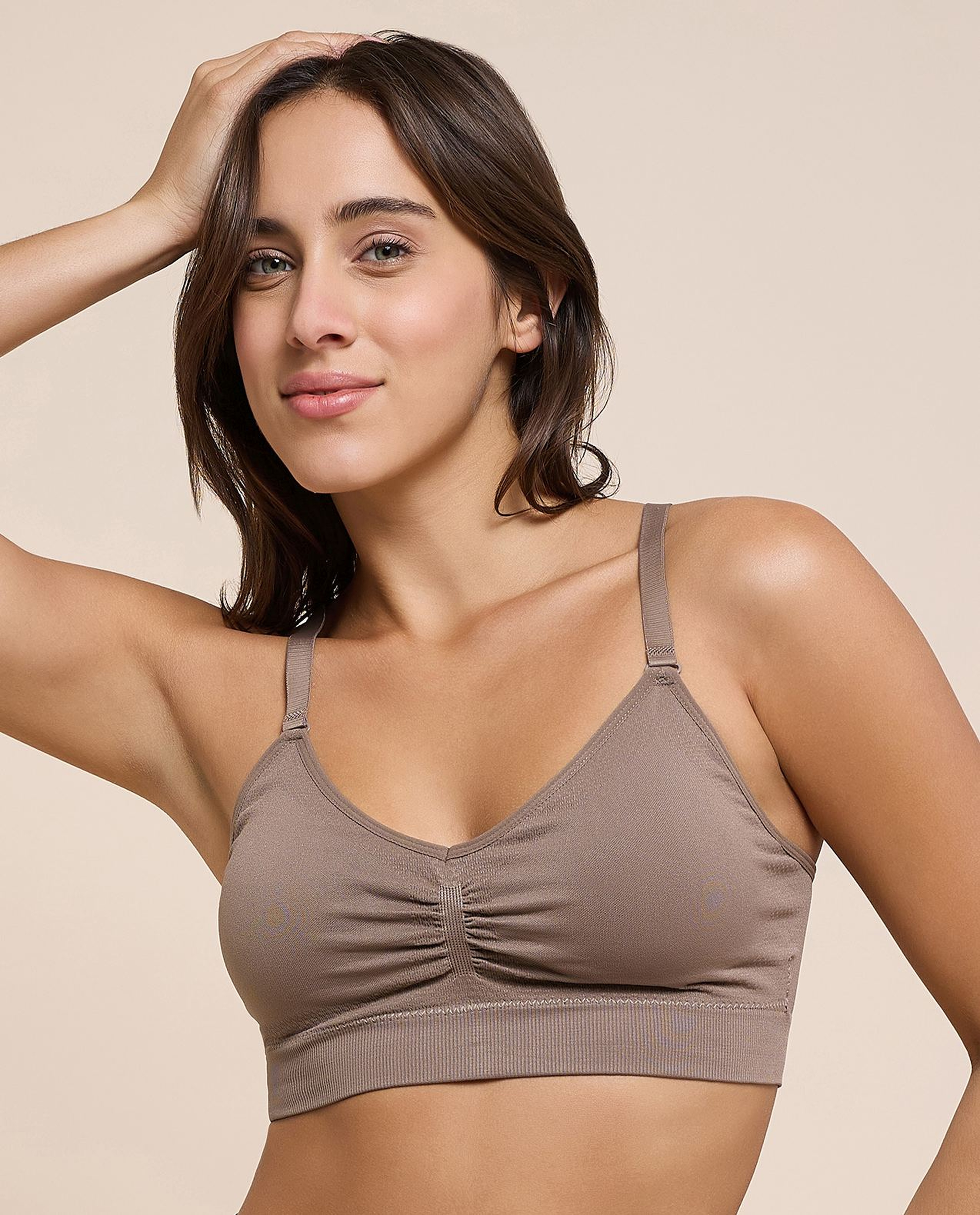 2 Pack Ribbed Racer Back Sports Bra